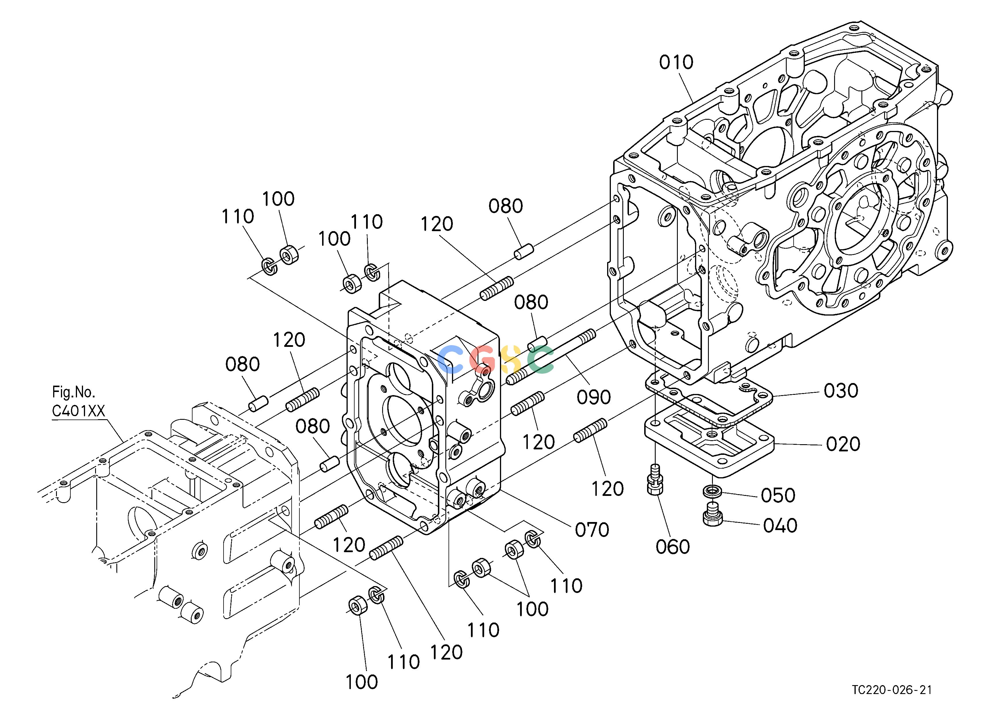 久保田零件查询C42001 TRANSMISSION CASE CLUTCH/TRANSMISSIONEPC Kubota online