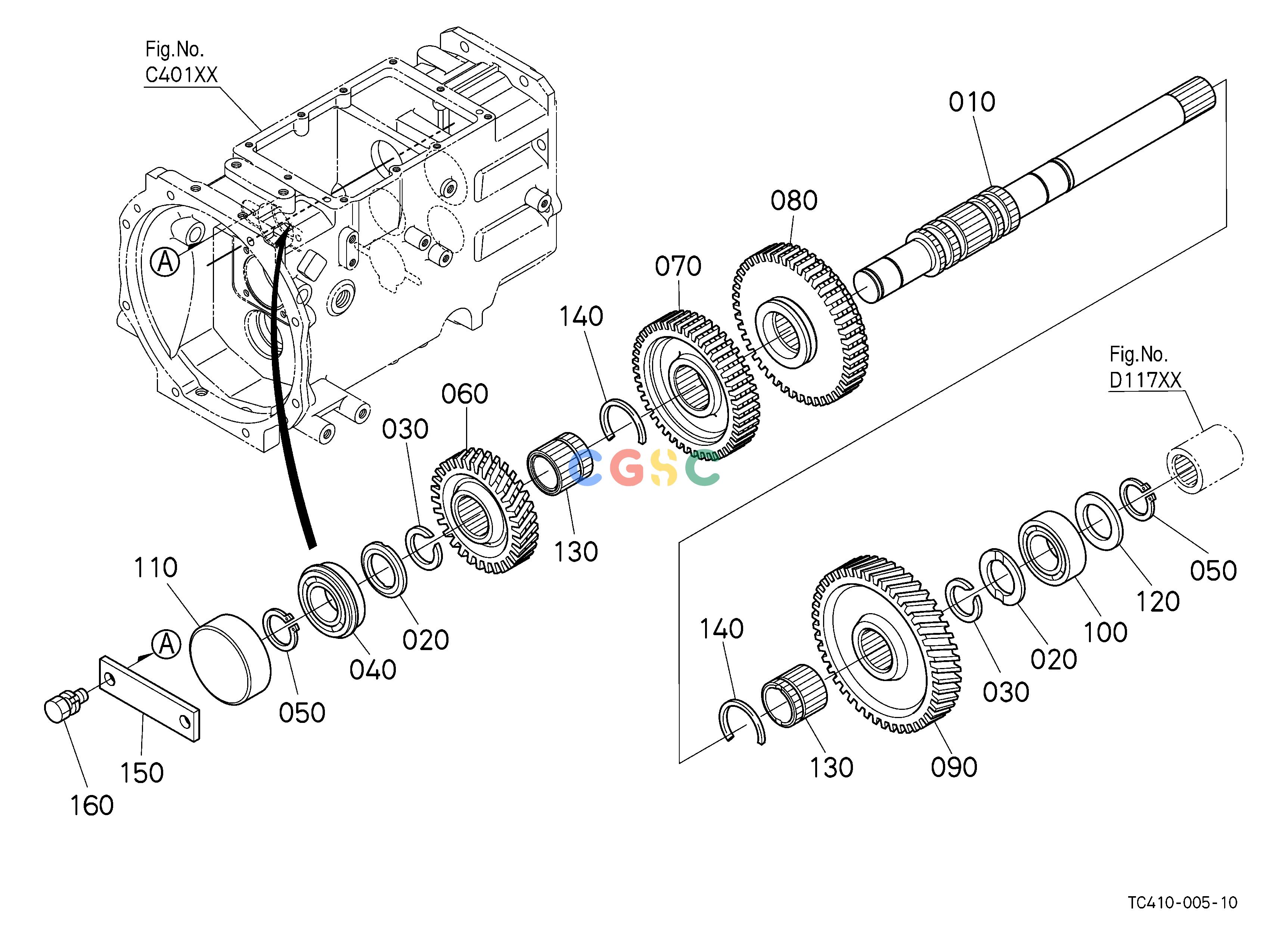 久保田零件查询D10500 COUNTERSHAFT CLUTCH/TRANSMISSIONEPC Kubota online