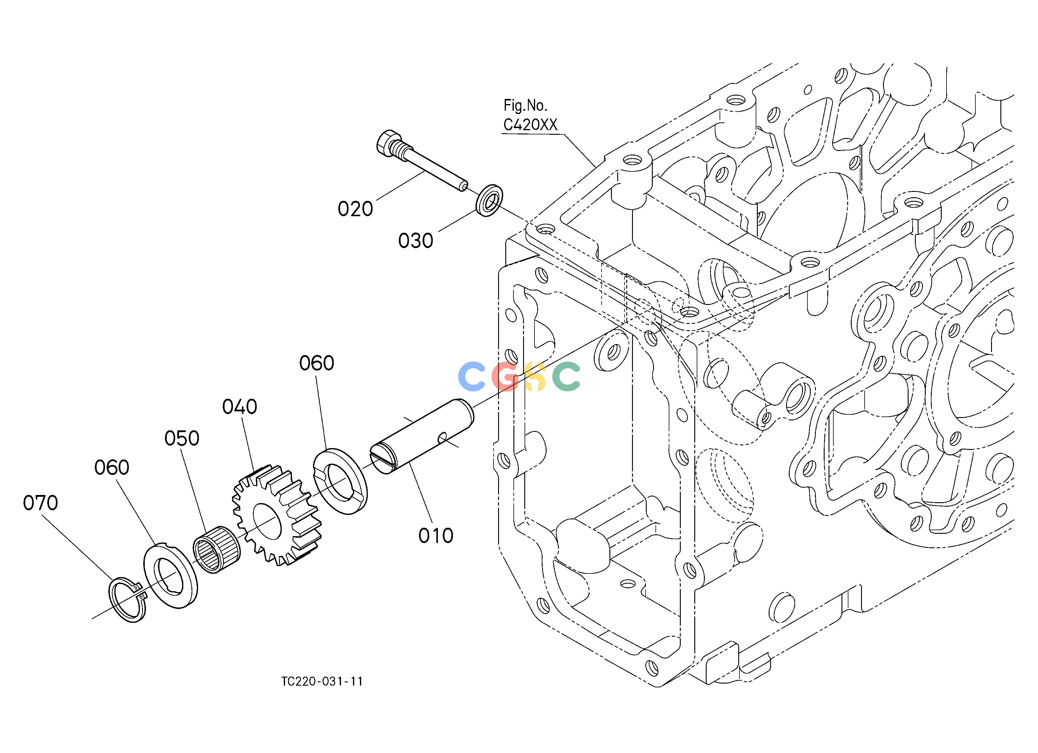 久保田零件查询D11600 REVERSE SHAFT CLUTCH/TRANSMISSIONEPC Kubota online