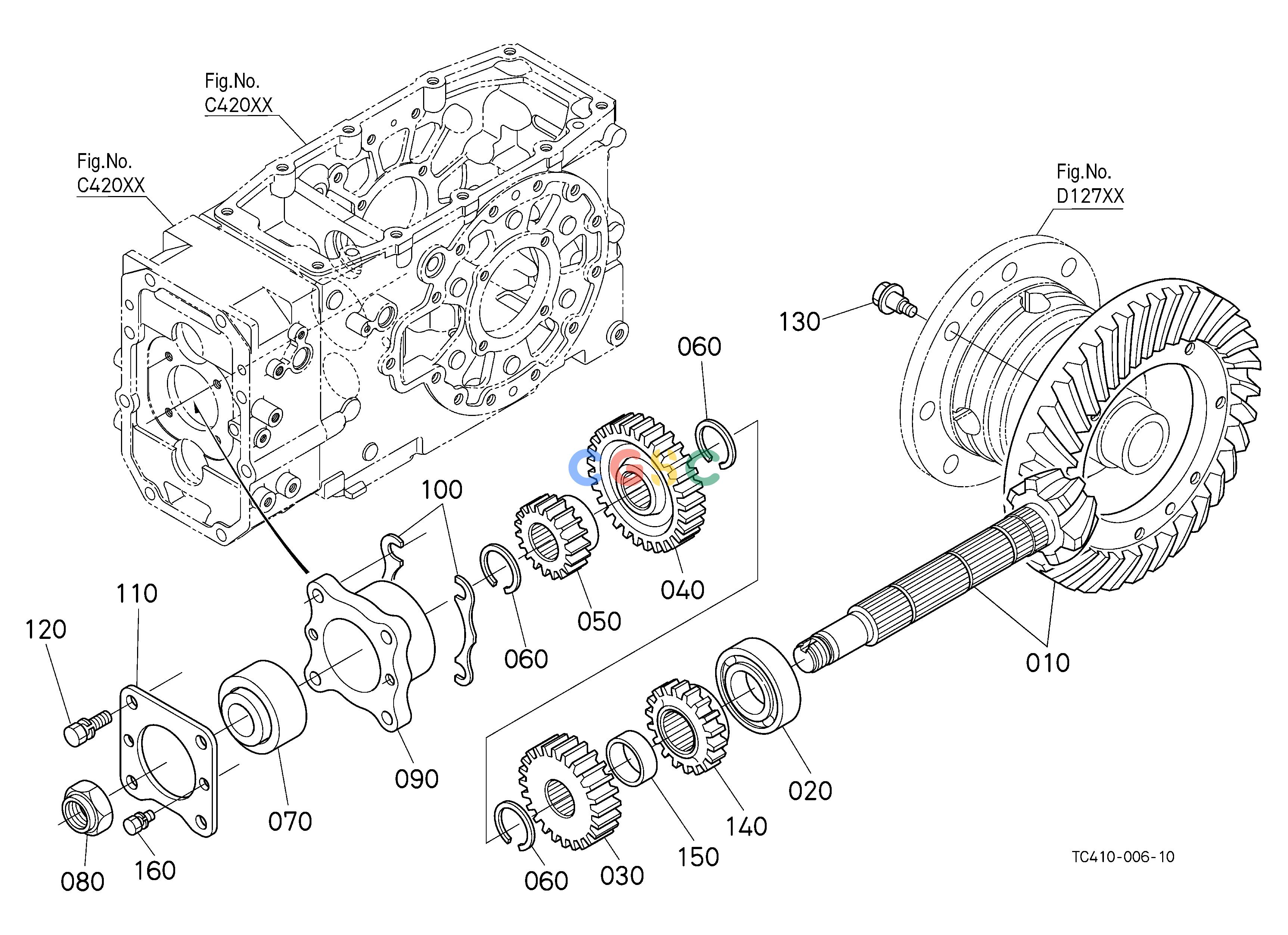 久保田零件查询D12502 SPIRAL BEVEL PINION CLUTCH/TRANSMISSIONEPC Kubota online