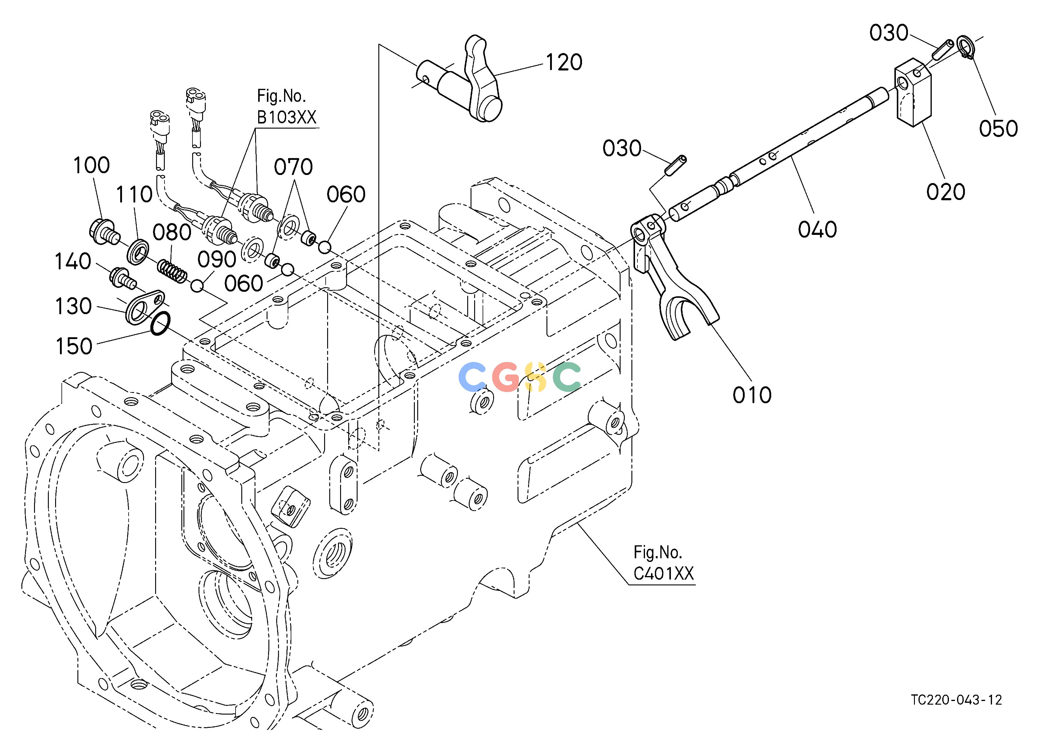 久保田零件查询D22001 PTO GEAR SHIFT FORK SPEED CHANGE SHIFT FORK /SHIFT LEVEREPC Kubota online