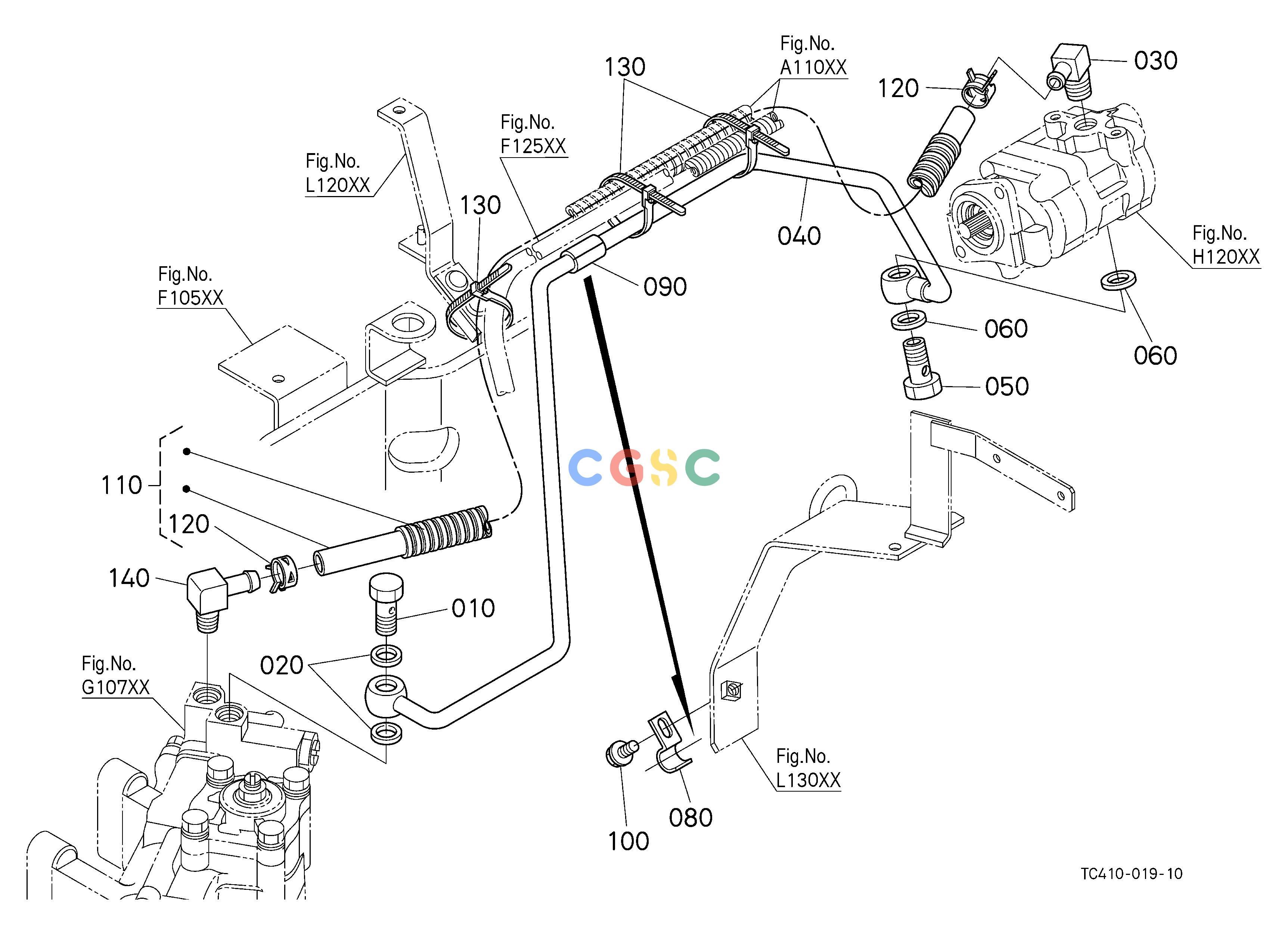 久保田零件查询H22500 HYDRAULIC OIL LINE HYDRAULIC SYSTEMEPC Kubota online
