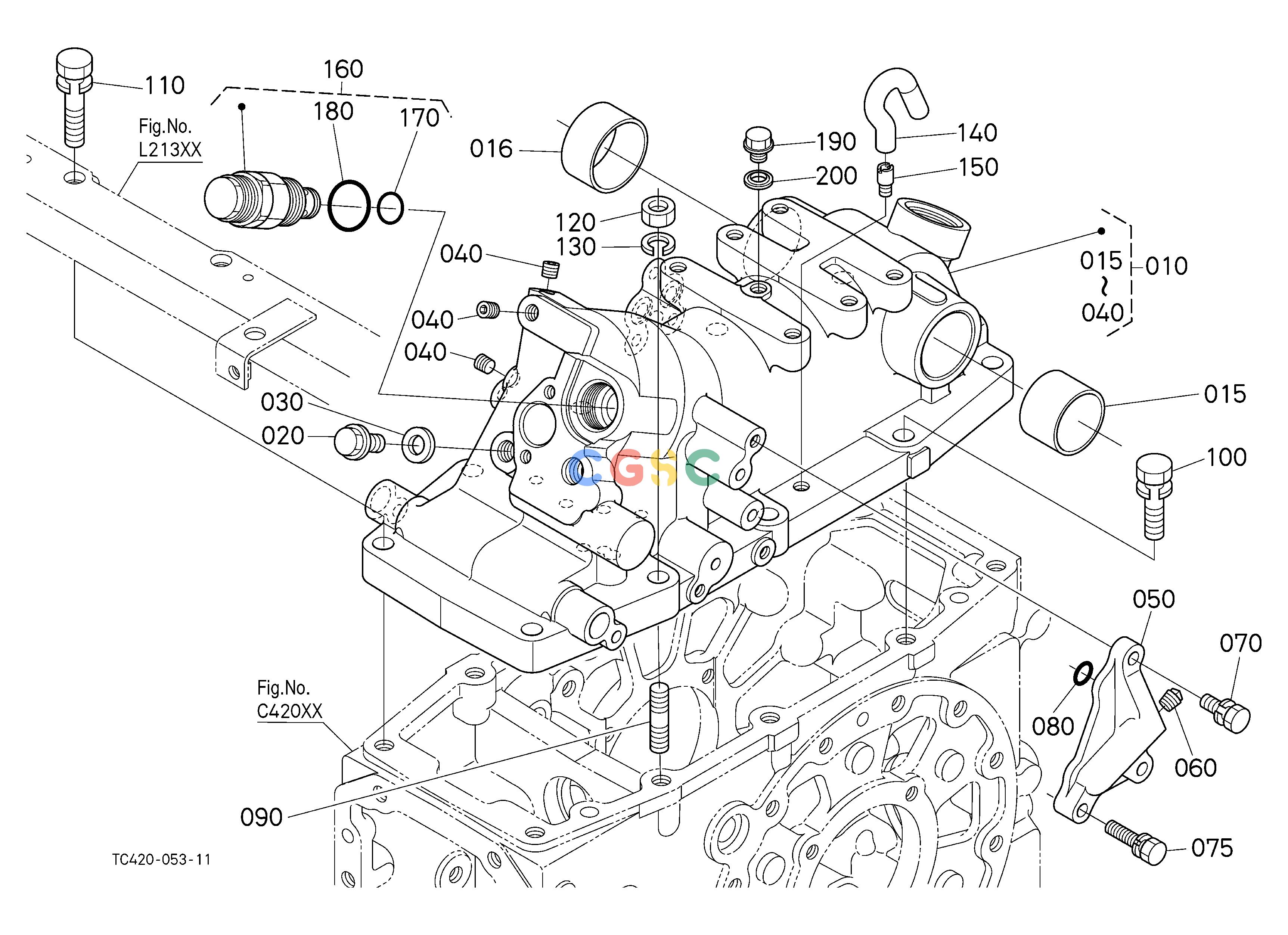 久保田零件查询H30100 HYDRAULIC CYLINDER HYDRAULIC SYSTEMEPC Kubota online