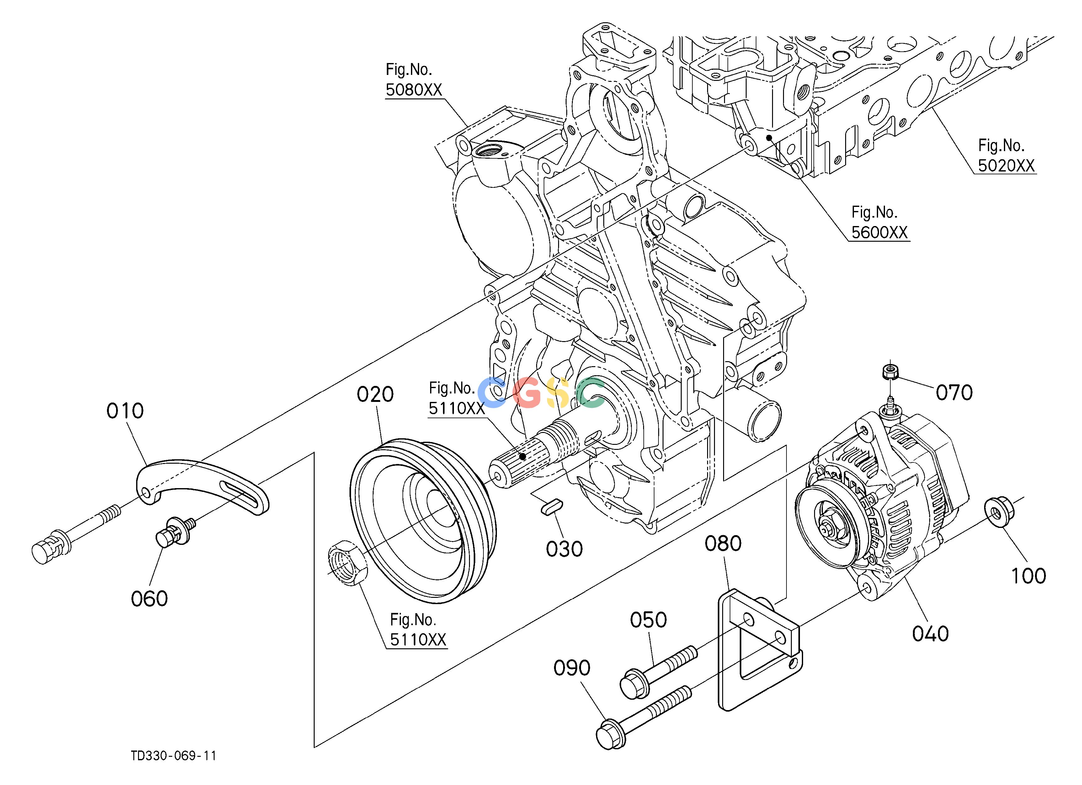 久保田零件查询A51503 ALTERNATOR [CA] [OLD] ## S.No.31362 to 41184 S.No.;31362 to 41184 ELECTRICAL SYSTEMEPC Kubota online