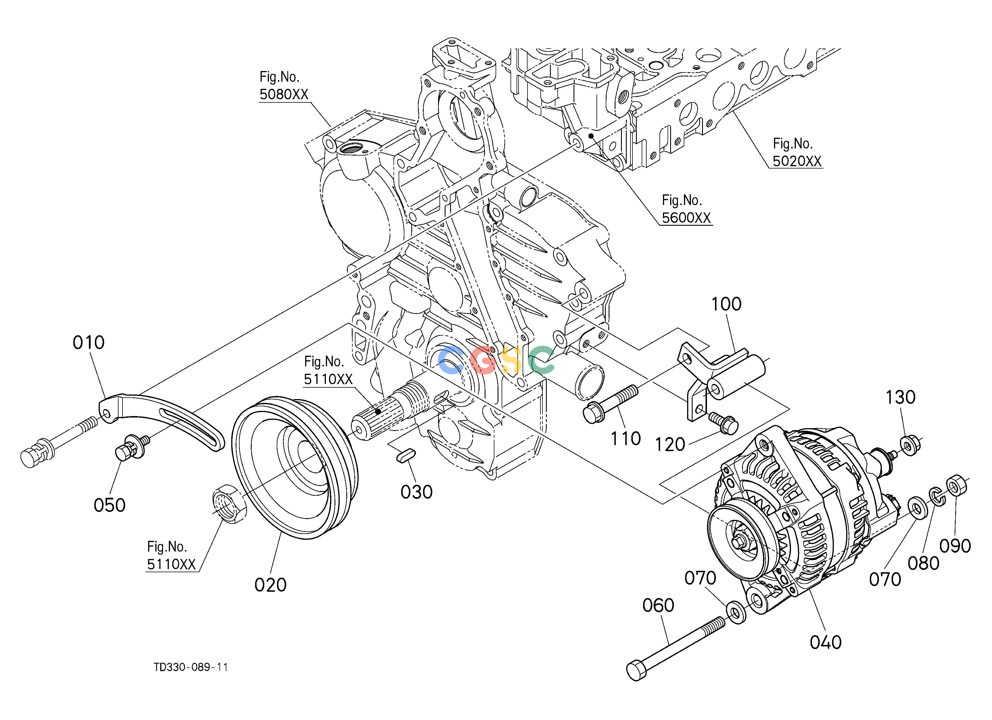 久保田零件查询A51504 ALTERNATOR [CA] [NEW] ## S.No.>=41185 S.No.;>=41185 ELECTRICAL SYSTEMEPC Kubota online