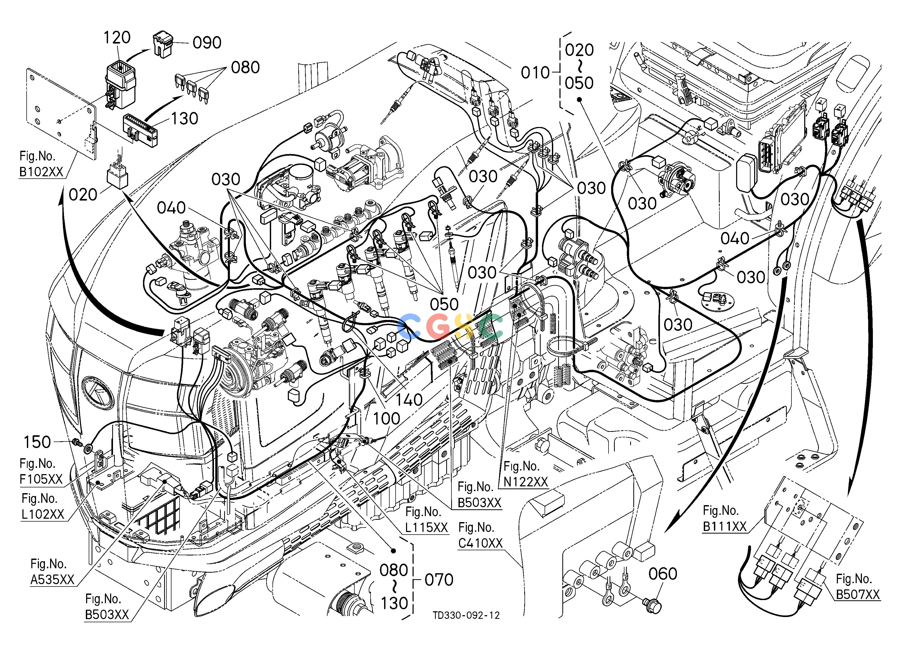 久保田零件查询B50104 ELECTRICAL WIRING (ENGINE) [CA] [NEW] ## S.No.>=41368 S.No.;>=41368 ELECTRICAL SYSTEMEPC Kubota online