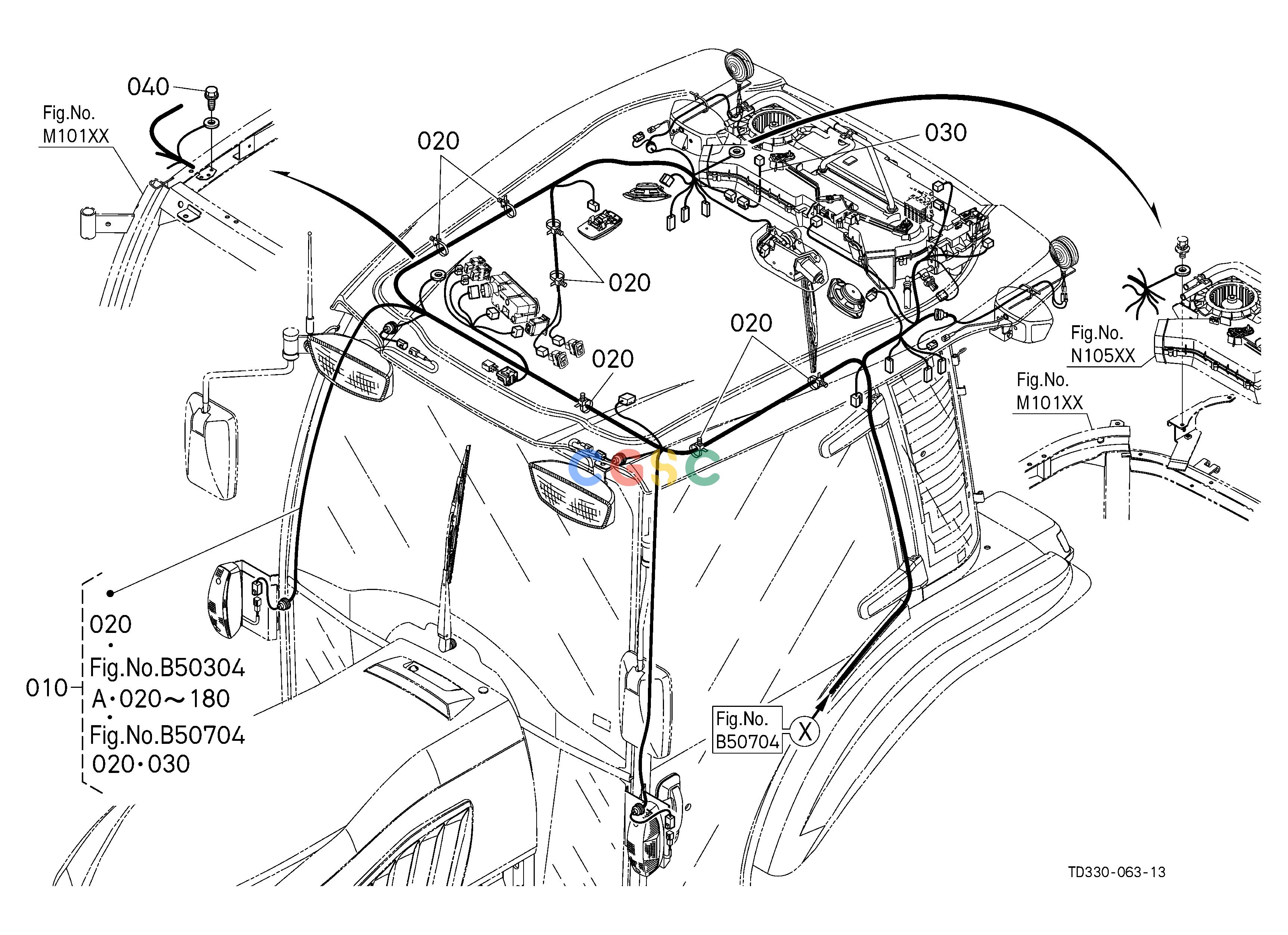 久保田零件查询B51004 ELECTRICAL WIRING (CAB) [CA] [NEW] ## S.No.>=40736 S.No.;>=40736 ELECTRICAL SYSTEMEPC Kubota online