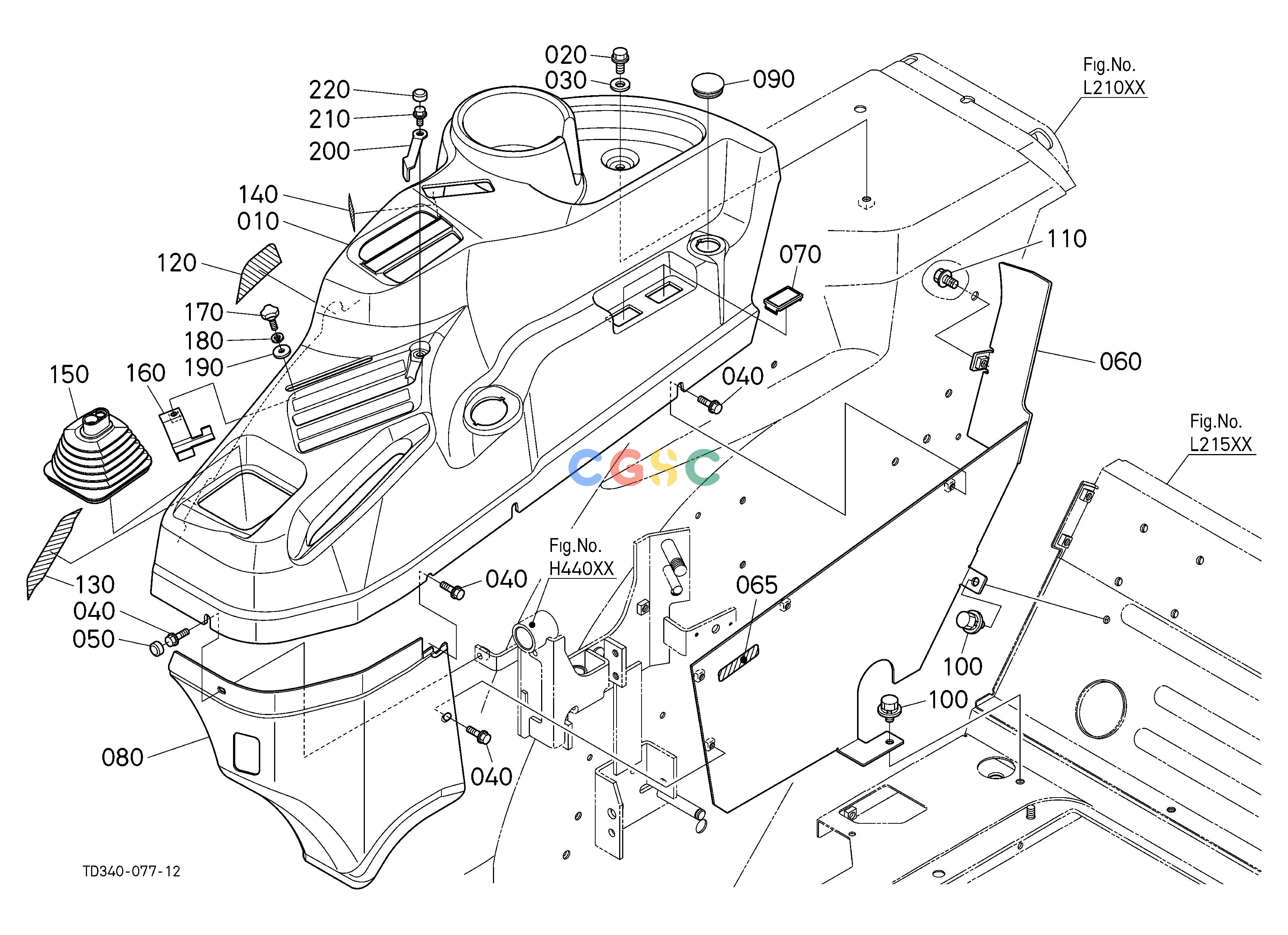 久保田零件查询L21803 HYDRAULIC CONTROL LEVER GUIDE [A] HOOD/BONNETEPC Kubota online