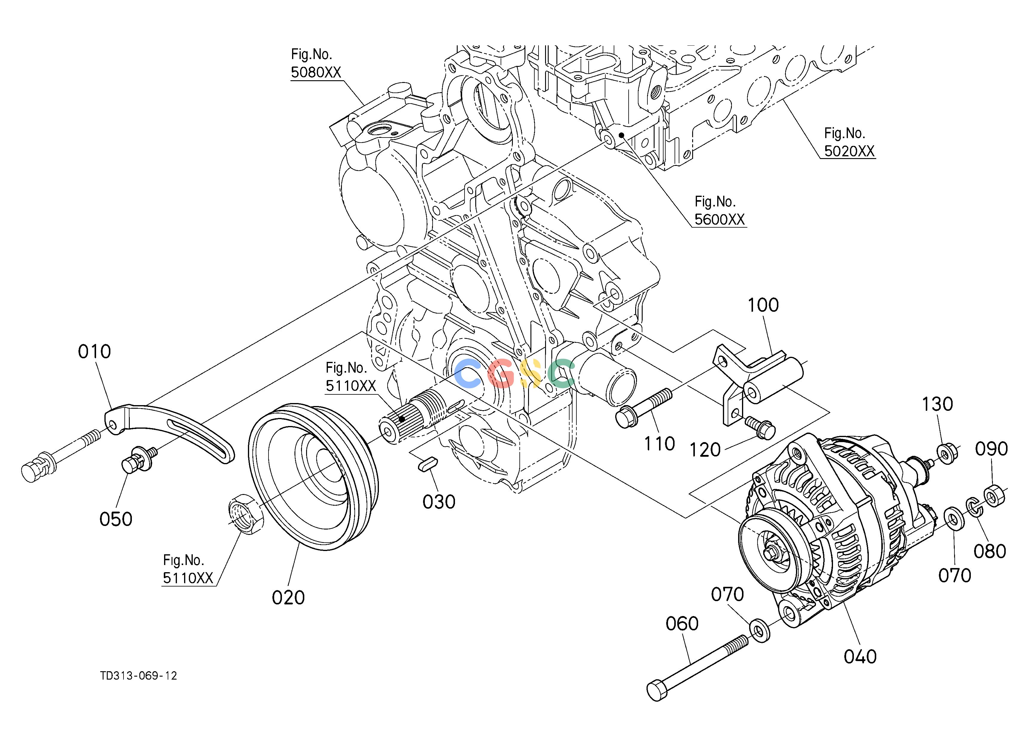 久保田零件查询A51504 ALTERNATOR [CA] [NEW] ## S.No.>=41093 S.No.;>=41093 ELECTRICAL SYSTEMEPC Kubota online