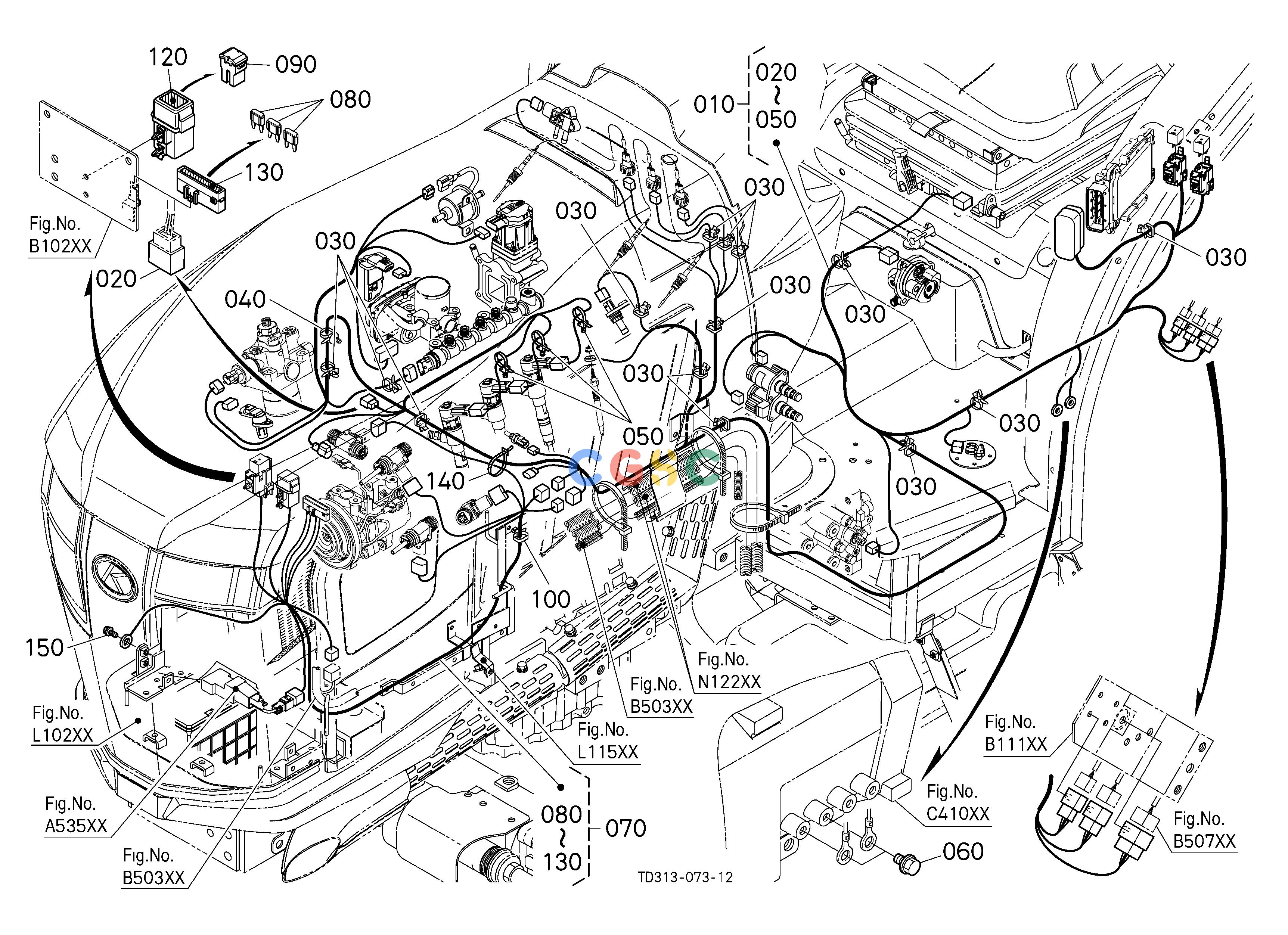 久保田零件查询B50104 ELECTRICAL WIRING (ENGINE) [CA] [NEW] ## S.No.>=42234 S.No.;>=42234 ELECTRICAL SYSTEMEPC Kubota online