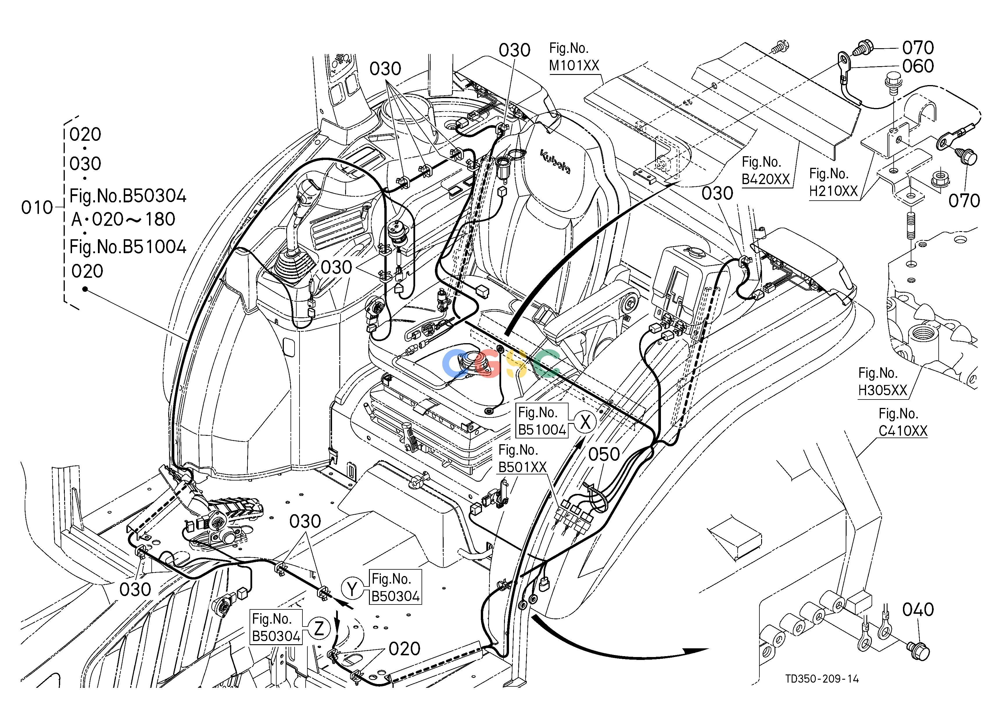 久保田零件查询B50704 ELECTRICAL WIRING (REAR) [CA] [NEW] ## S.No.>=41093 S.No.;>=41093 ELECTRICAL SYSTEMEPC Kubota online