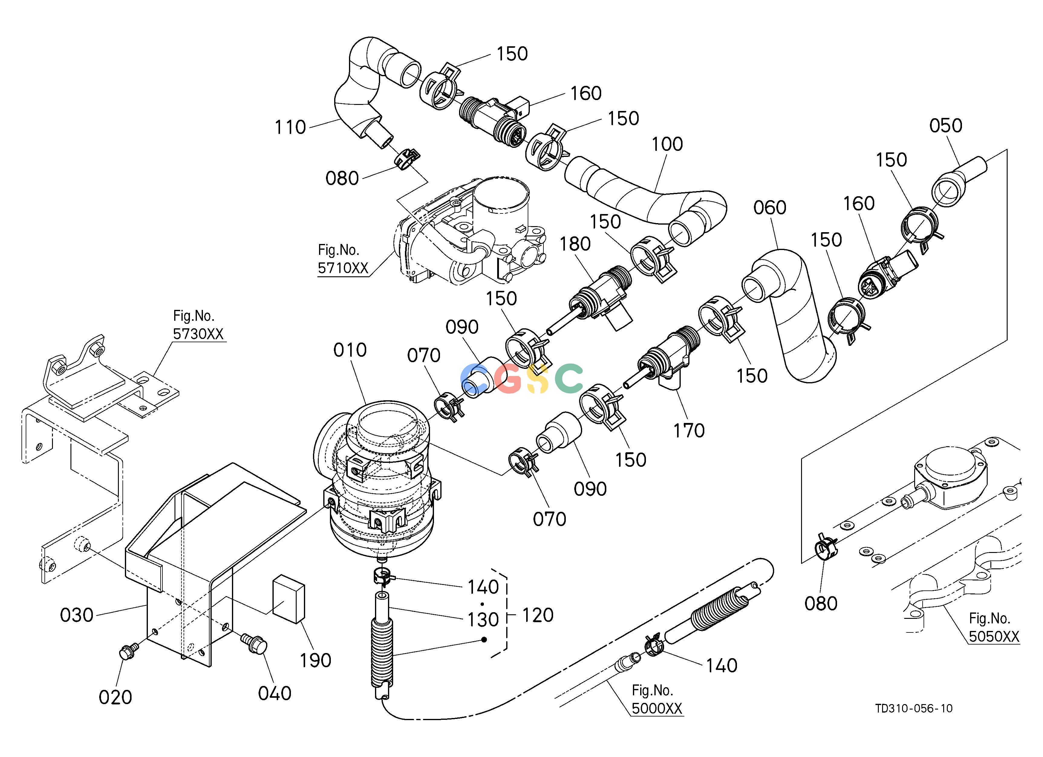 久保田零件查询578002 OIL SEPARATOR [CA] ENGINEEPC Kubota online