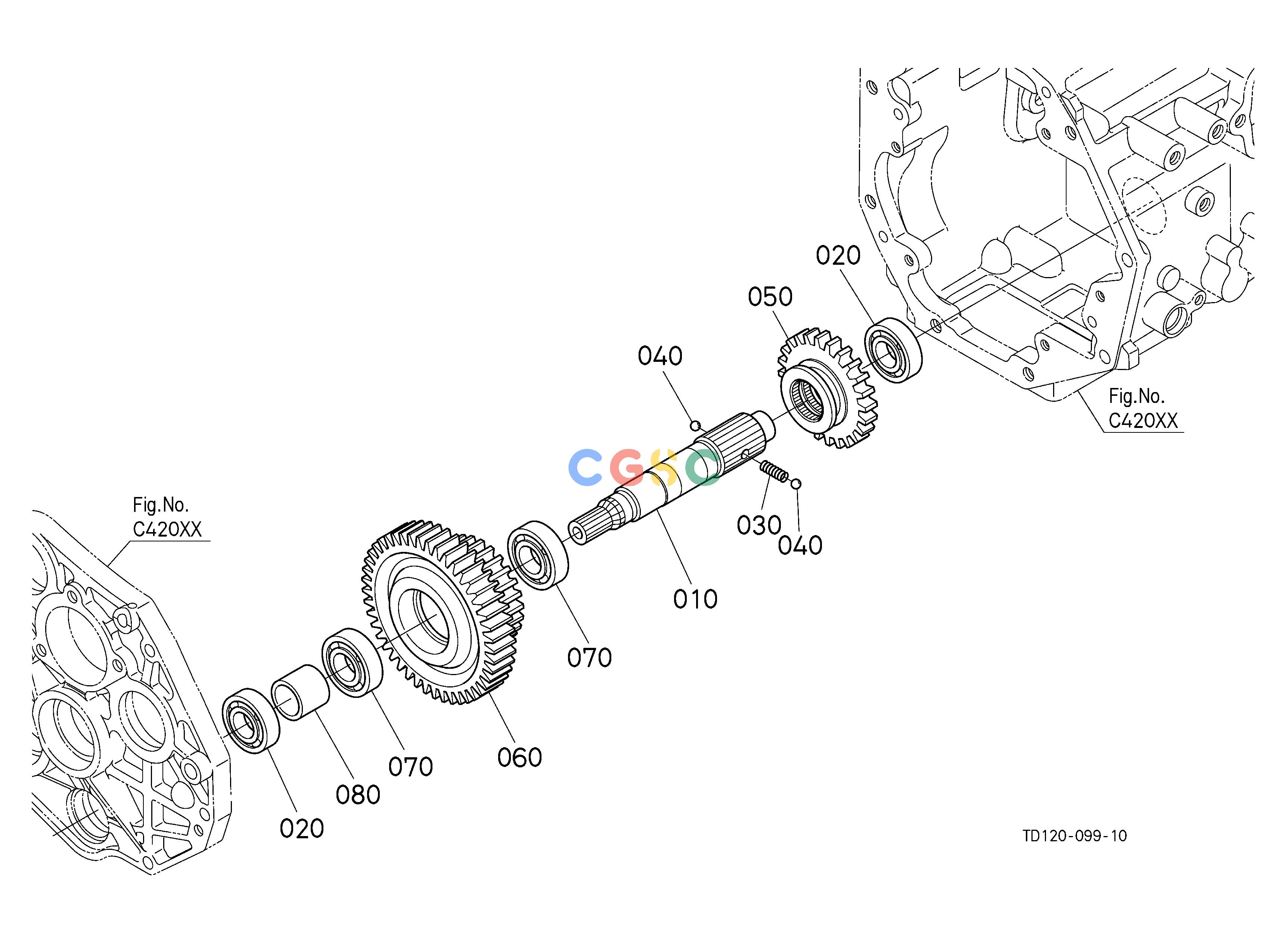 久保田零件查询F12202 FRONT WHEEL DRIVE SHAFT [CA] FRONT AXLE/CHASSISEPC Kubota online
