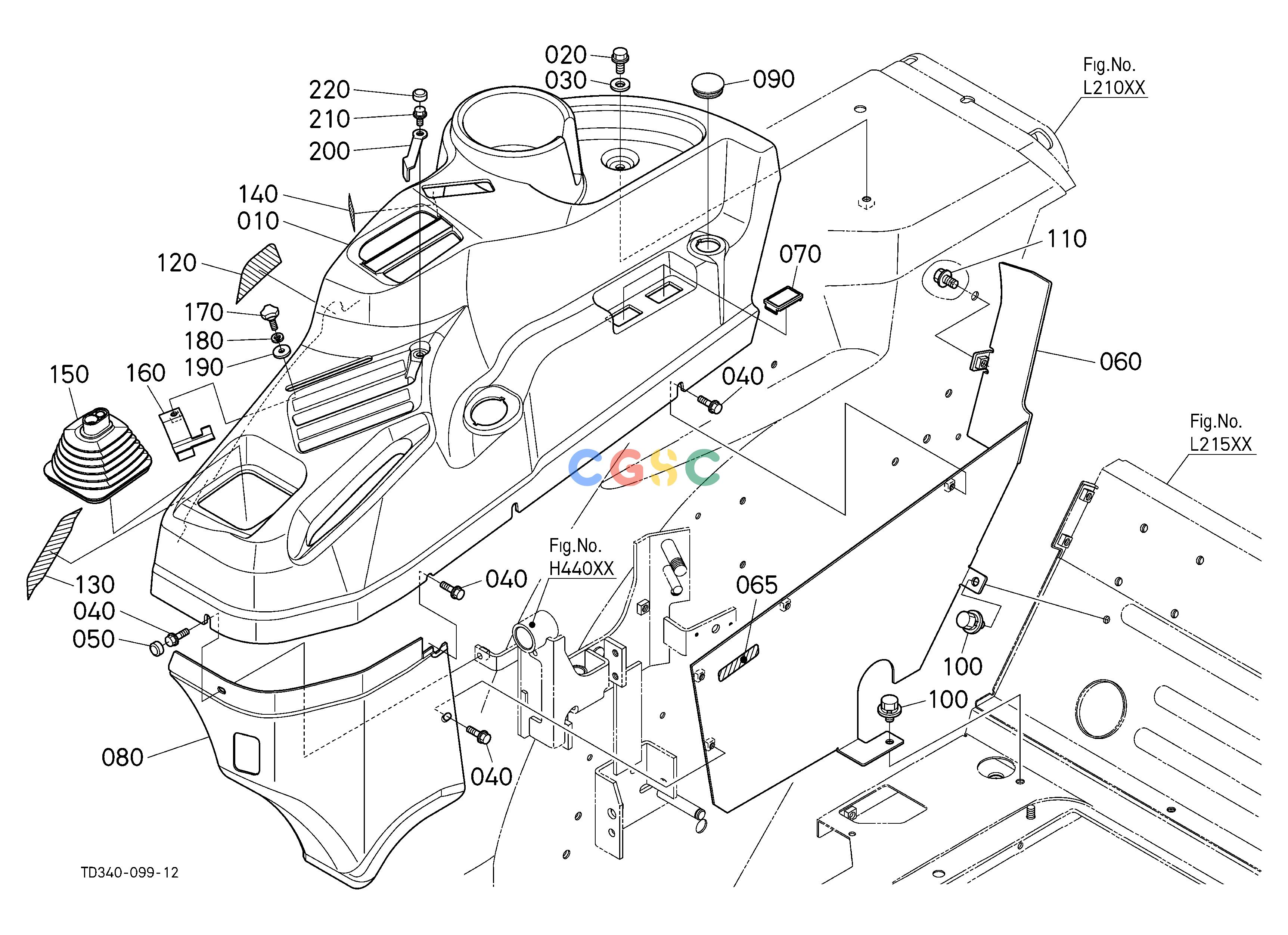 久保田零件查询L21801 HYDRAULIC CONTROL LEVER GUIDE [A] HOOD/BONNETEPC Kubota online