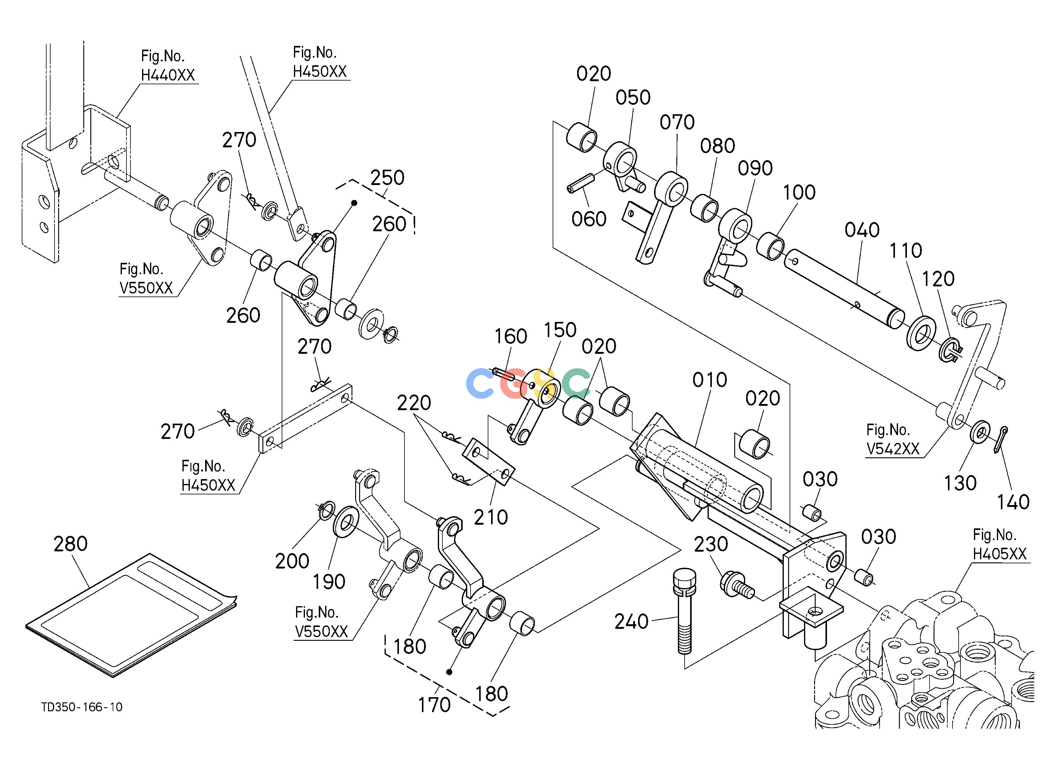 久保田零件查询V54000 POSITION CONTROL LEVER (WITH DRAFT) (W/G No.L8395) [OPTION] OPTIONEPC Kubota online