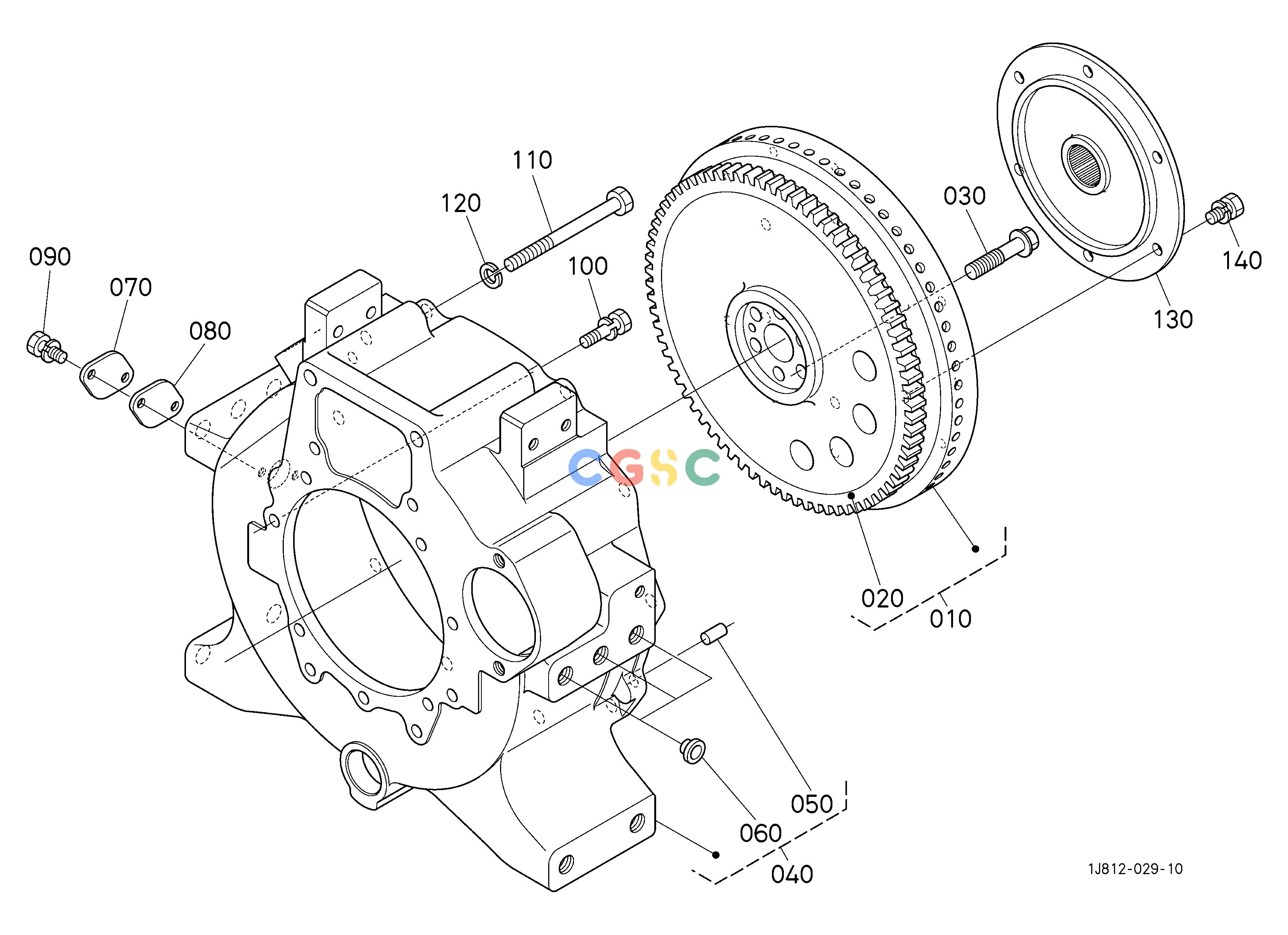 久保田零件查询515002 FLYWHEEL ENGINEEPC Kubota online