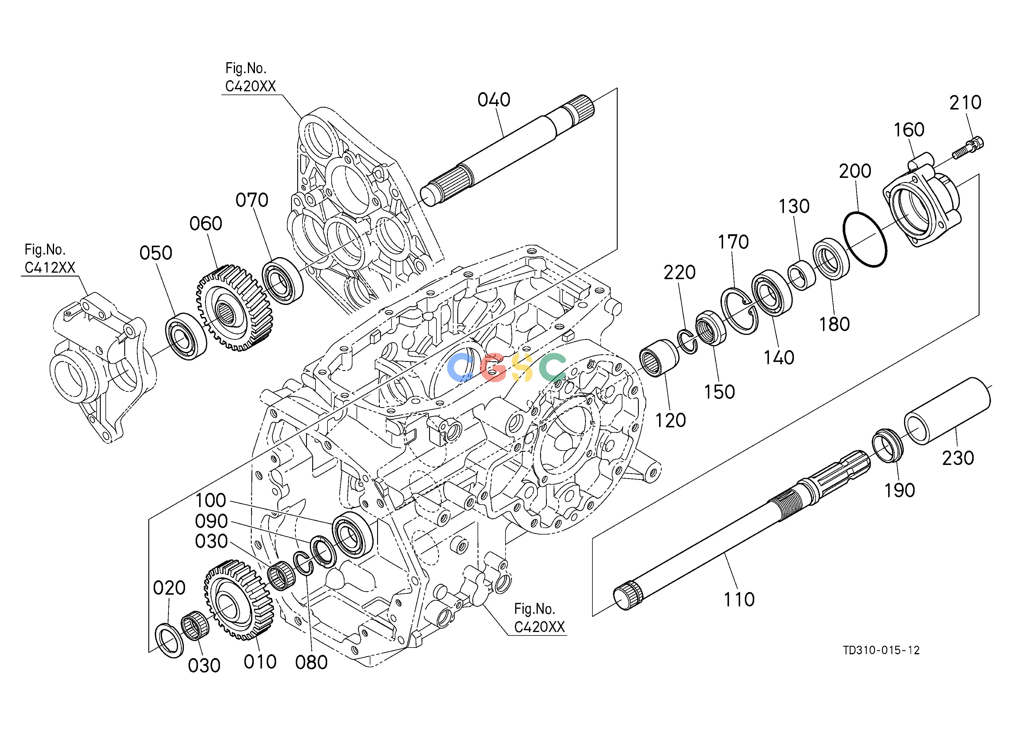 久保田零件查询D13502 PTO SHAFT [A] CLUTCH/TRANSMISSIONEPC Kubota online