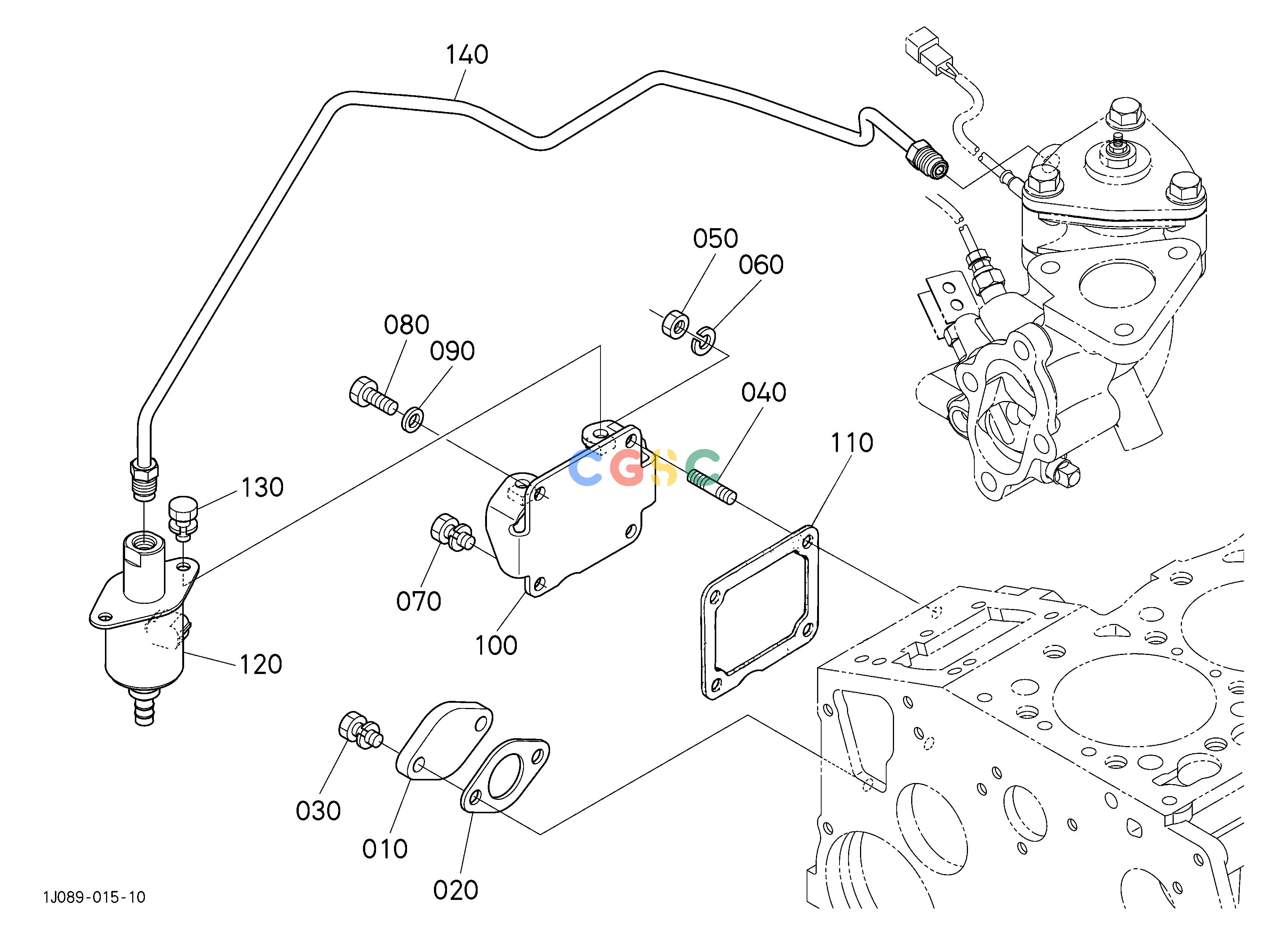 久保田零件查询531000 FUEL PUMP (DOSER) ENGINEEPC Kubota online