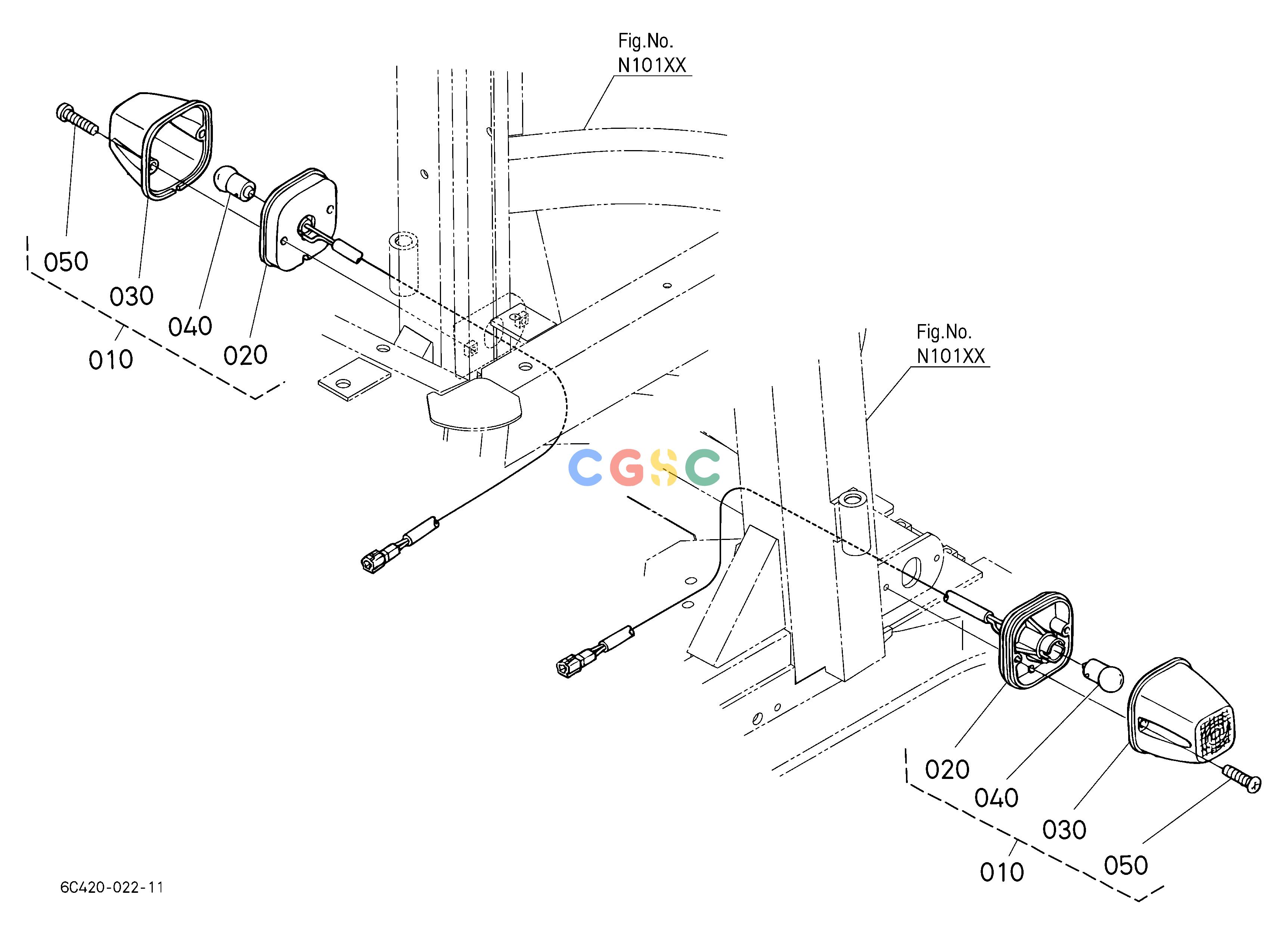 久保田零件查询U65300 CAB KIT 4 (WINKER LAMP) (W/G.No.B7075) [OPTION] OPTIONEPC Kubota online