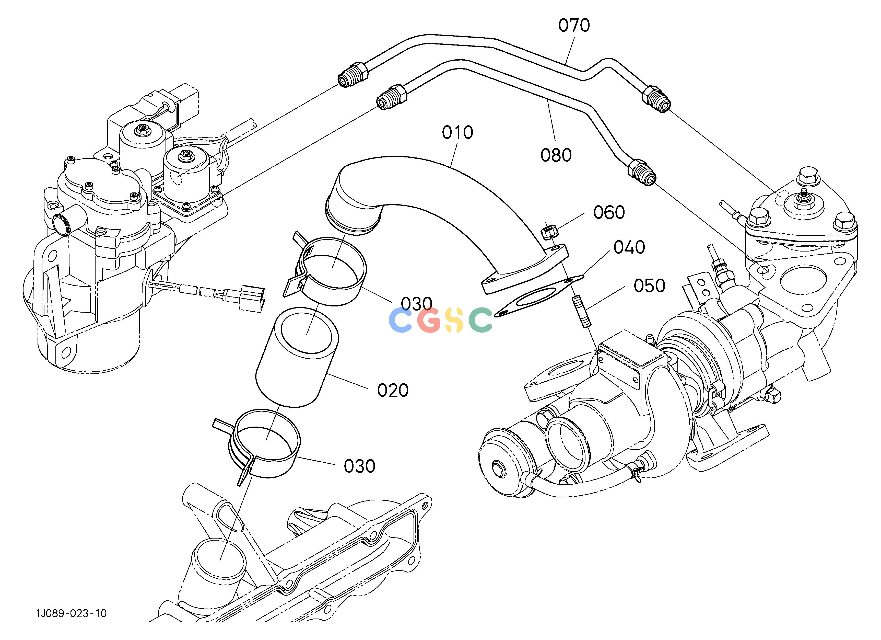 久保田零件查询575300 BLOWER PIPE ENGINEEPC Kubota online