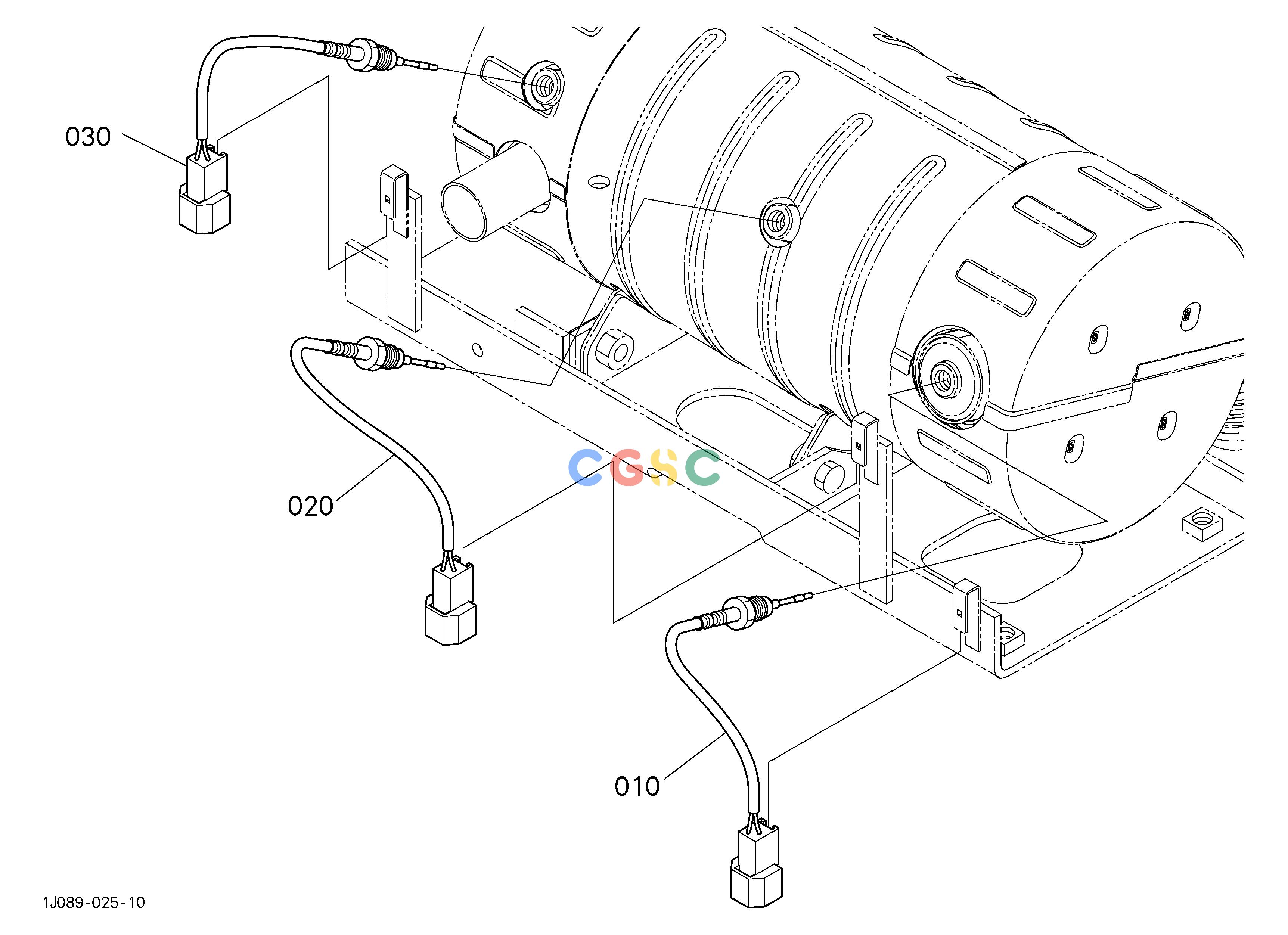 久保田零件查询578400 MUFFLER SENSOR ENGINEEPC Kubota online