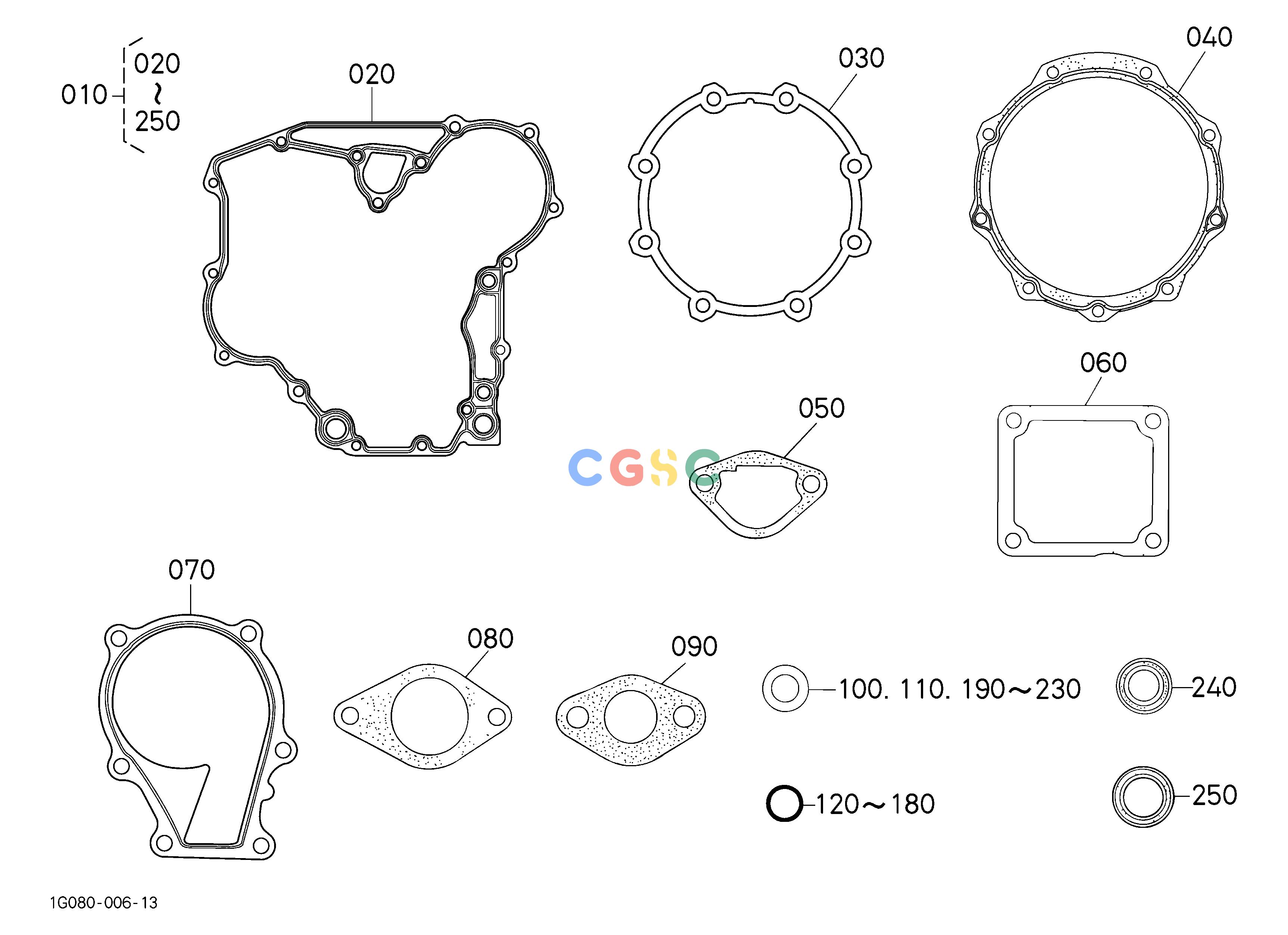 久保田零件查询591000 LOWER GASKET KIT ENGINEEPC Kubota online