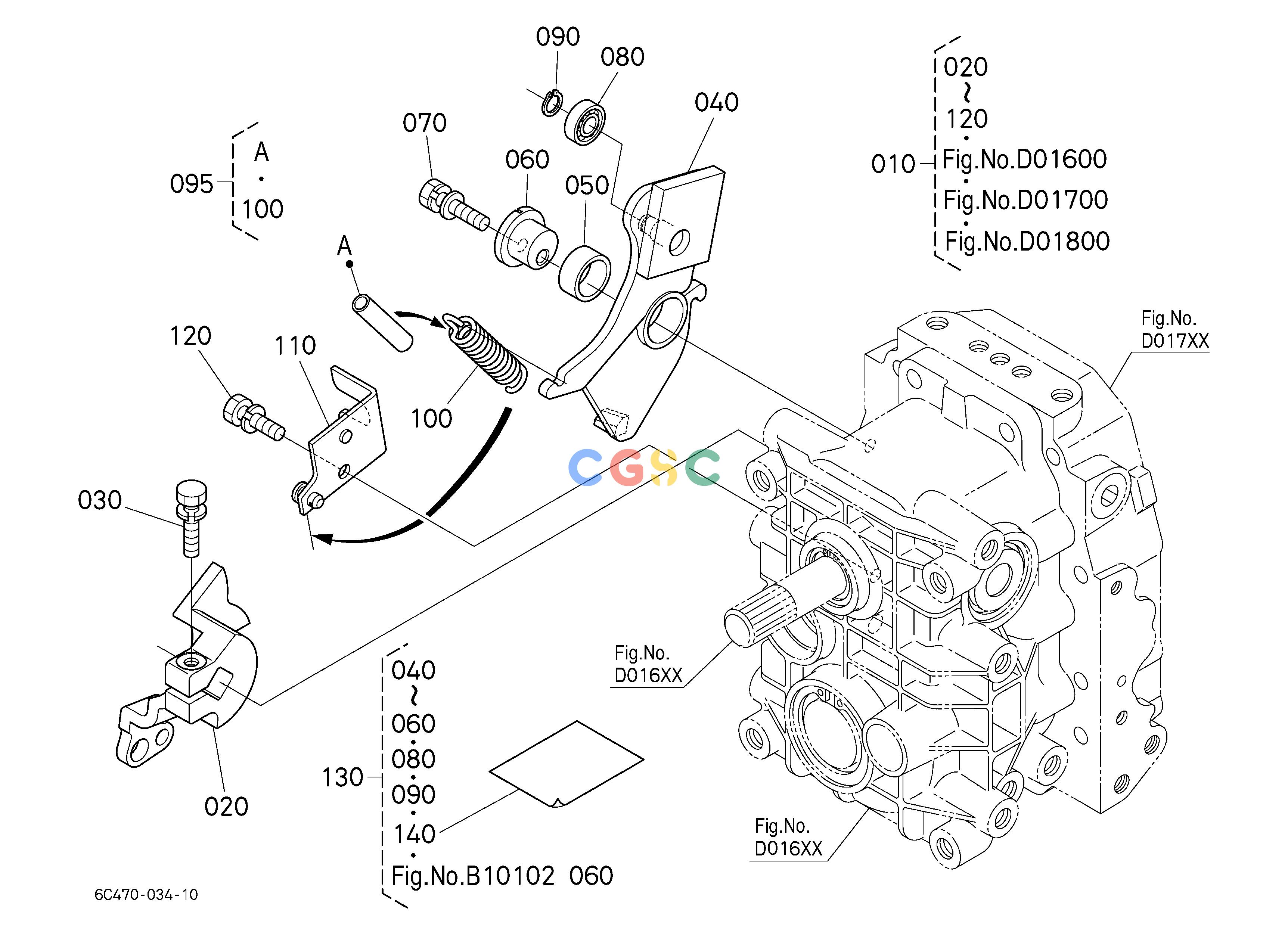 久保田零件查询D01901 HST (NEUTRAL HOLDER) [COMPONENT PARTS] TRANSMISSIONEPC Kubota online