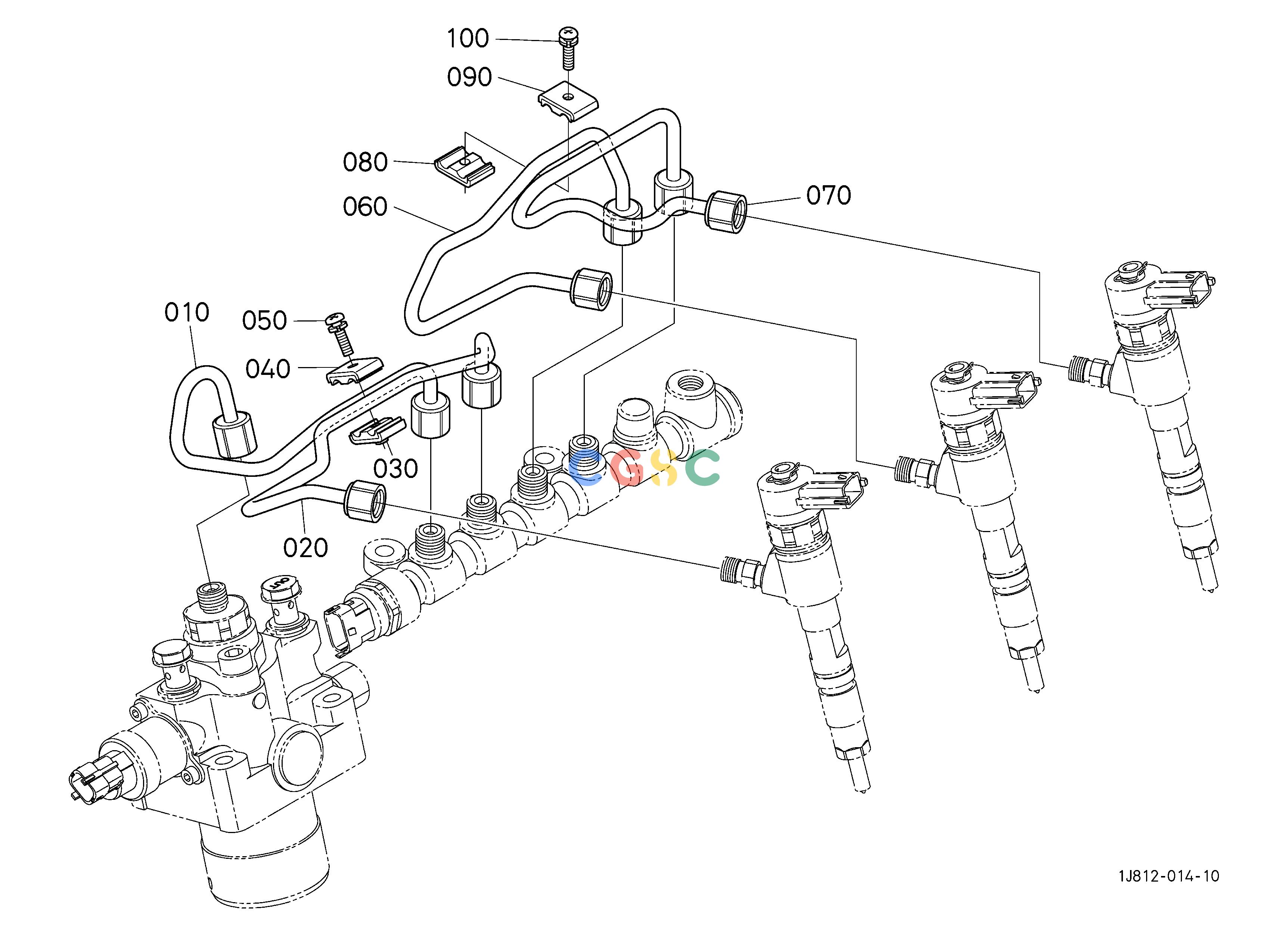 久保田零件查询545000 INJECTION PIPE ENGINEEPC Kubota online