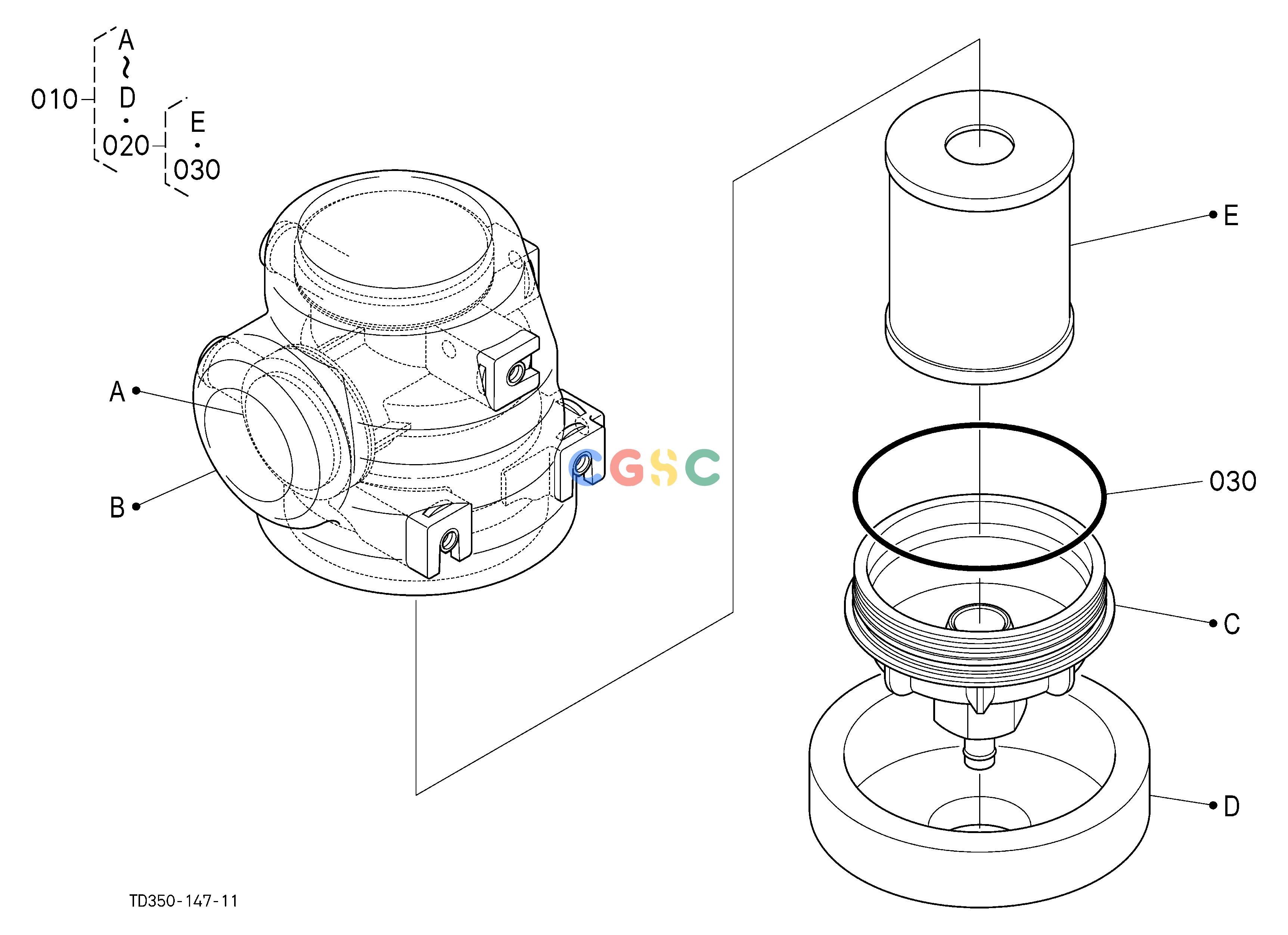 久保田零件查询578100 OIL SEPARATOR [COMPONENT PARTS] ENGINEEPC Kubota online