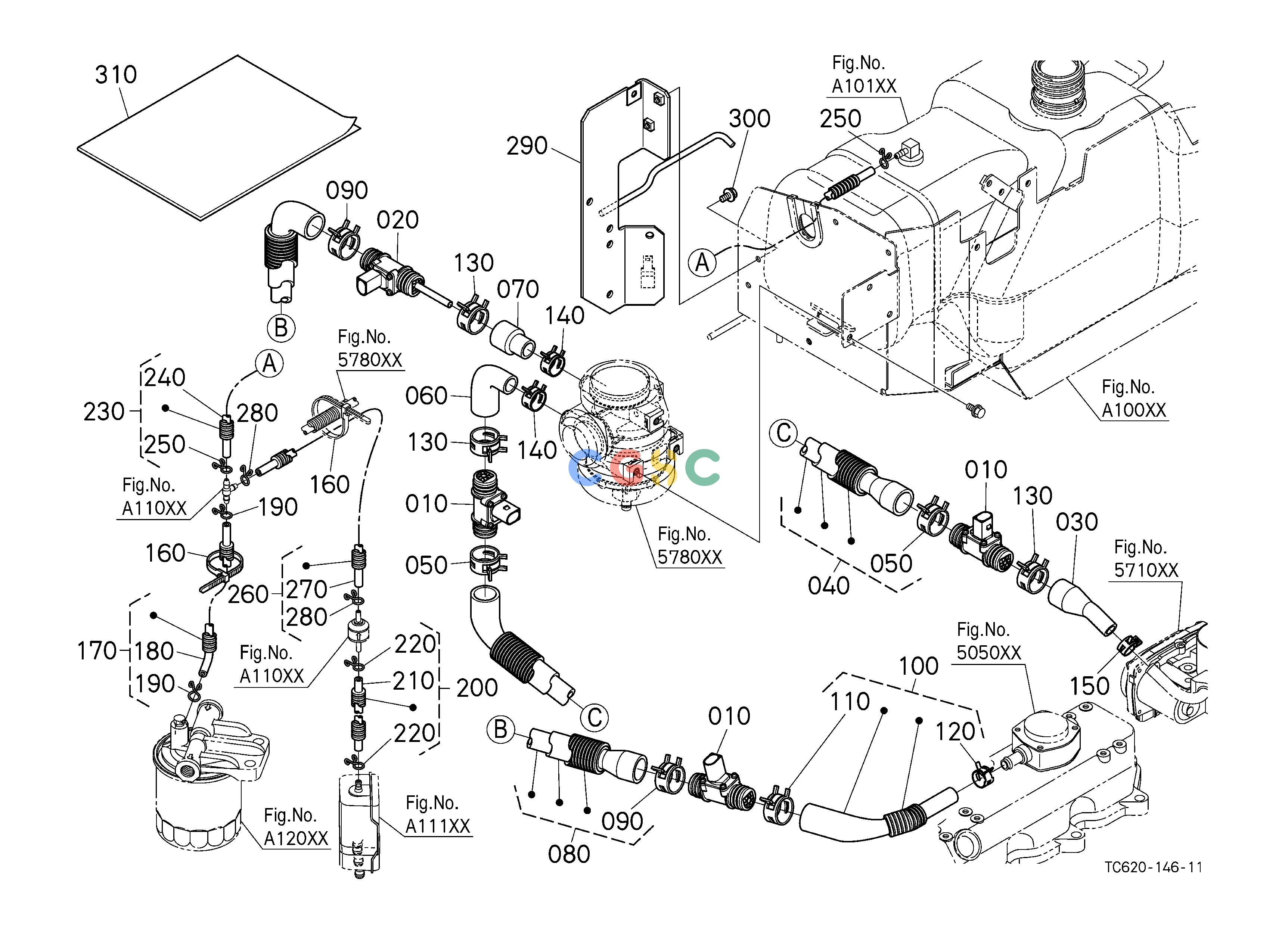久保田零件查询V09500 HEATER KIT (HEATER/PIPE) [OPTION] OPTIONEPC Kubota online