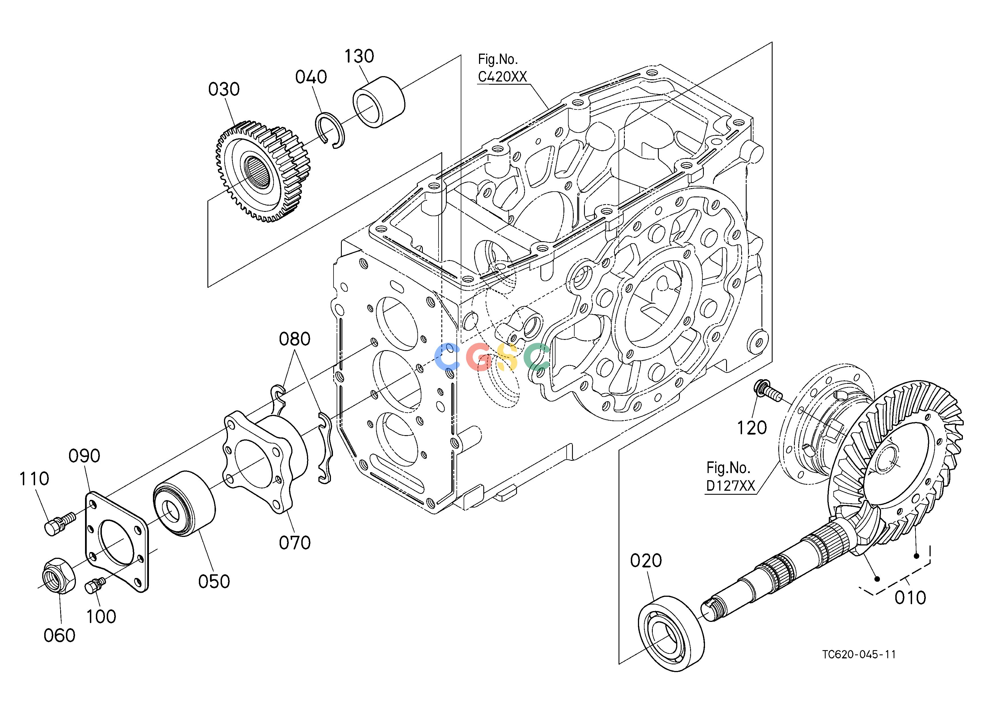久保田零件查询D12503 SPIRAL BEVEL PINION CLUTCH/TRANSMISSIONEPC Kubota online