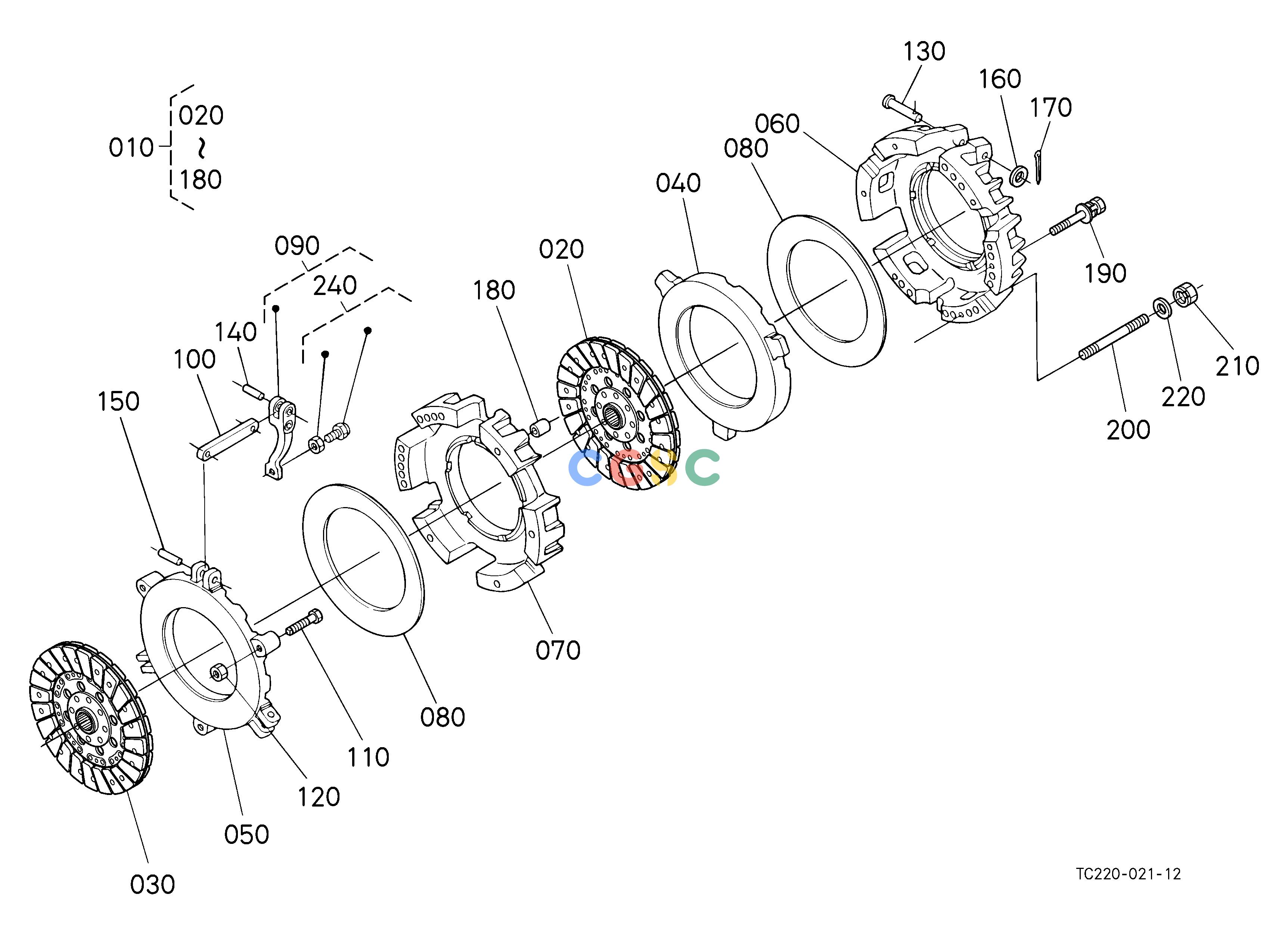 久保田零件查询C10102 CLUTCH CLUTCH/TRANSMISSIONEPC Kubota online