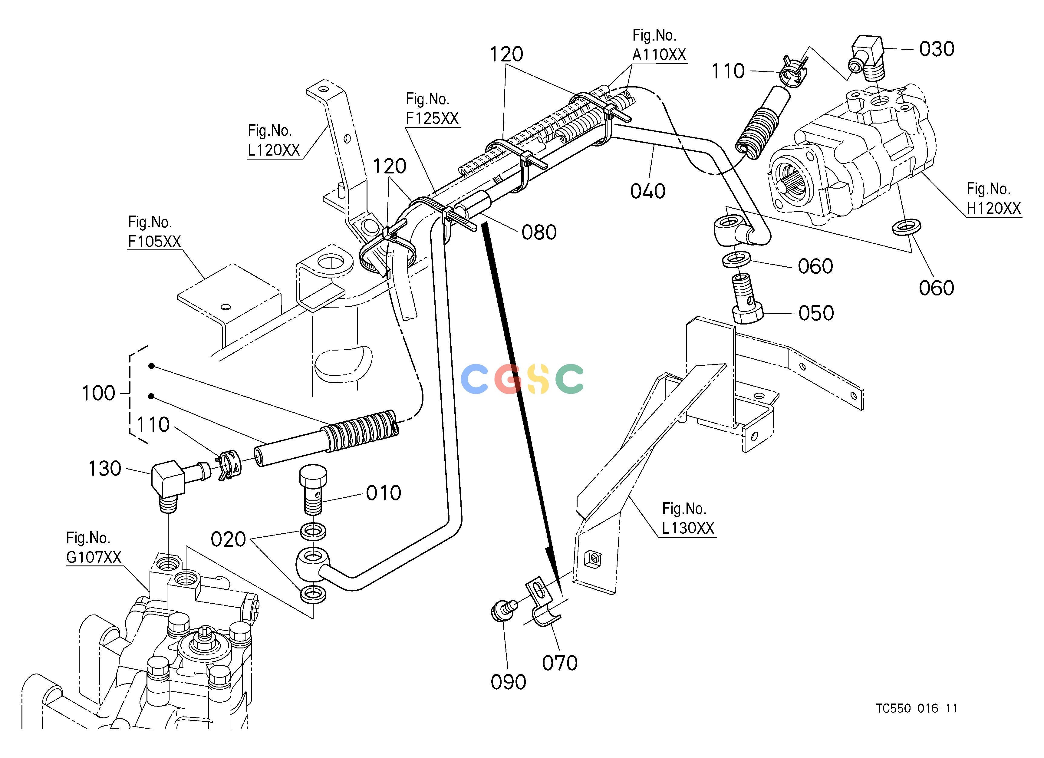 久保田零件查询H22500 HYDRAULIC PIPE HYDRAULIC SYSTEMEPC Kubota online