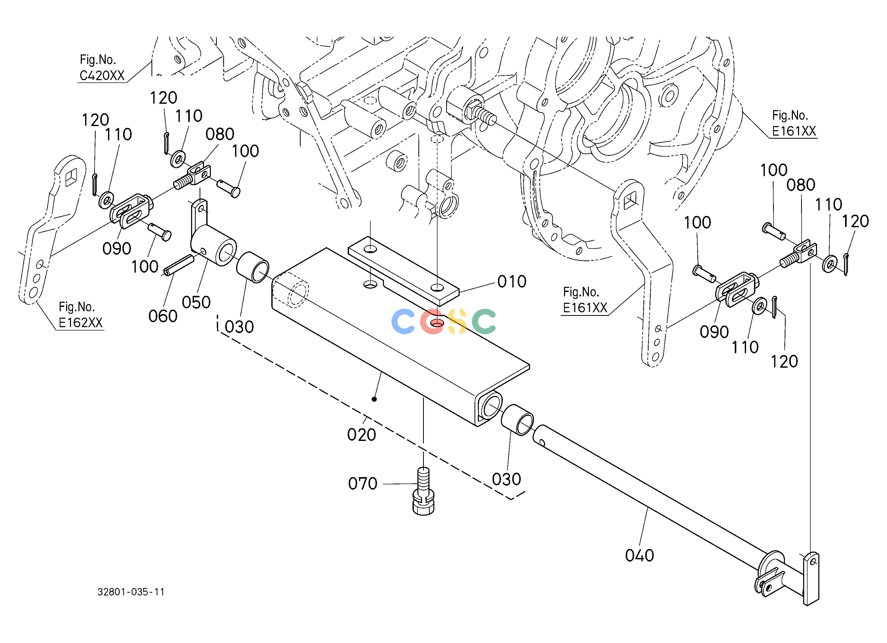 久保田零件查询E18000 HAND BRAKE (SUPPORT) REAR AXLE/BRAKEEPC Kubota online