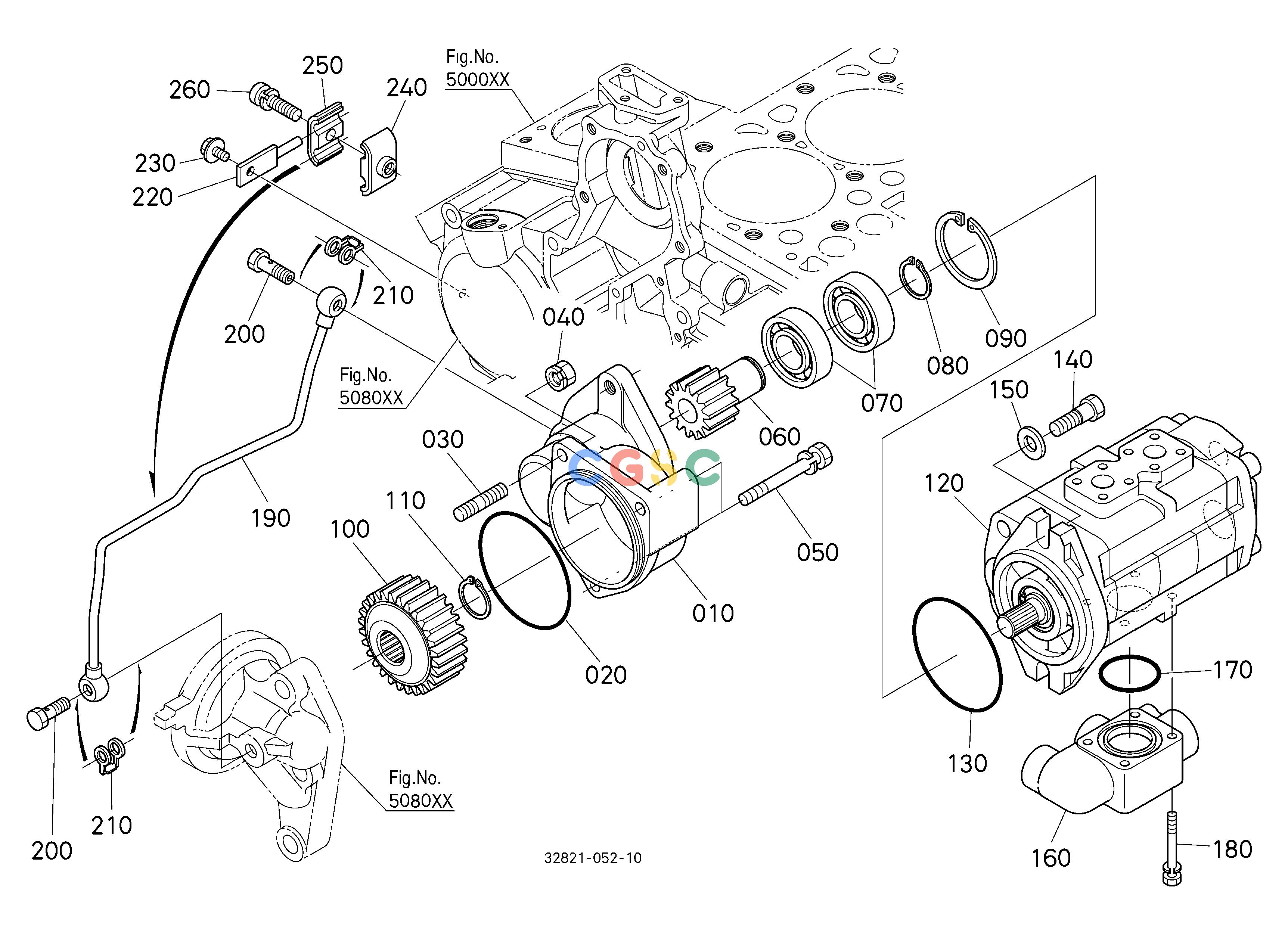 久保田零件查询H12000 HYDRAULIC PUMP (MAIN) HYDRAULIC SYSTEMEPC Kubota online