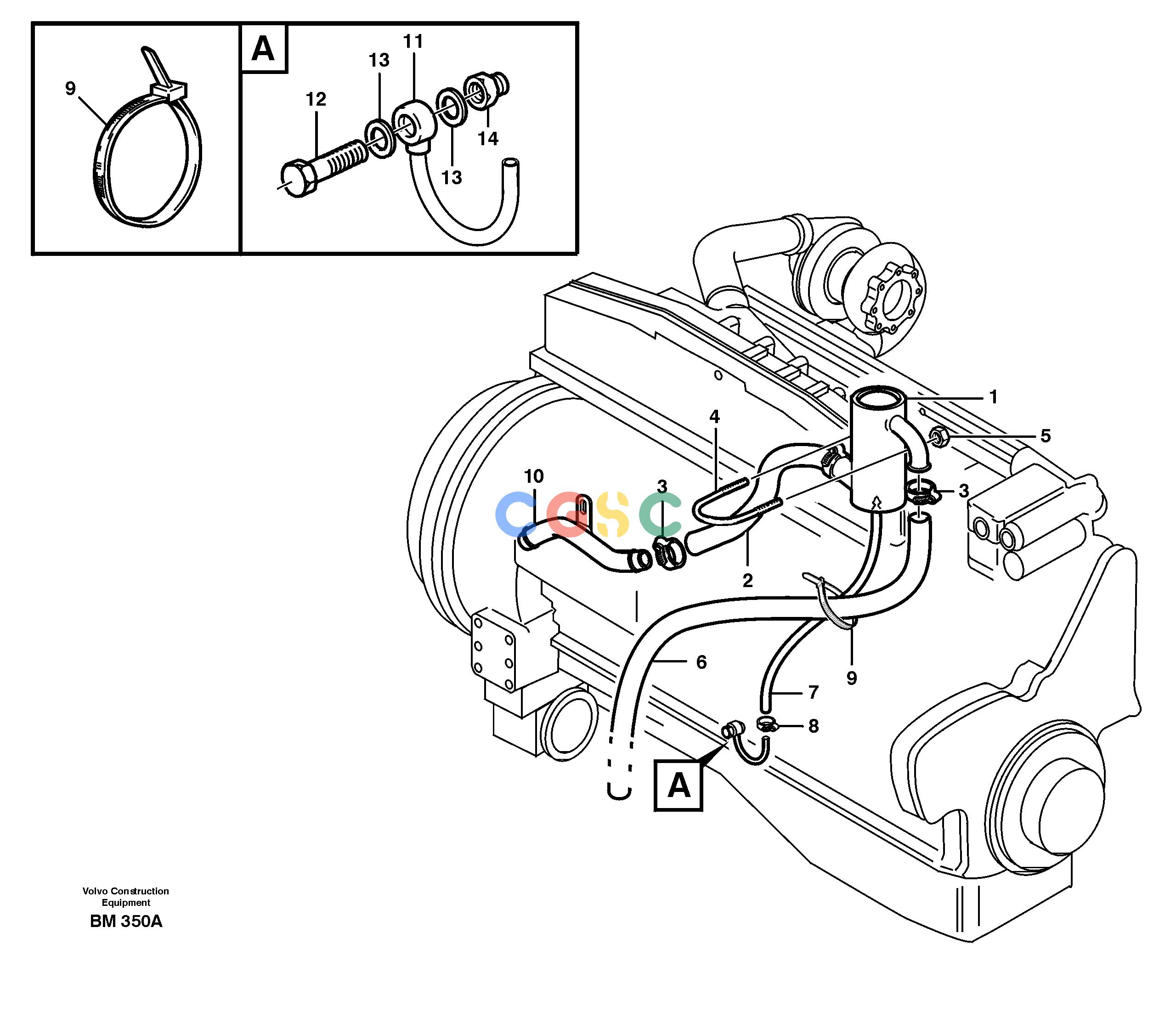 沃尔沃零件查询A20C Crankcase ventilationSER NO 3052- NoneNoneENG 99117 -Autodata Volvo online