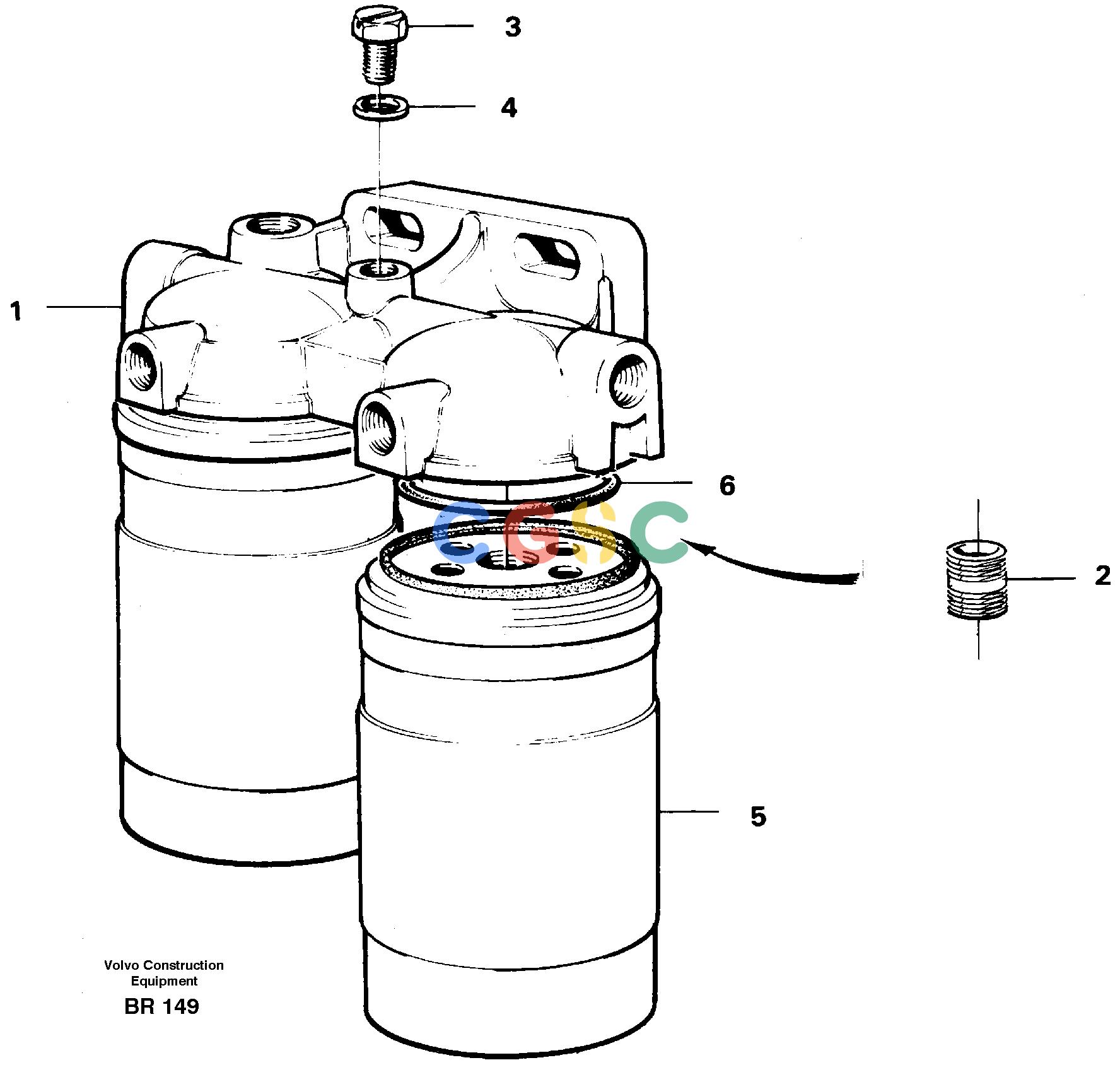 沃尔沃零件查询A40 Fuel filterSER NO 1201-, SER NO USA 60101-1676832-8194541NoneNoneNoneAutodata Volvo online