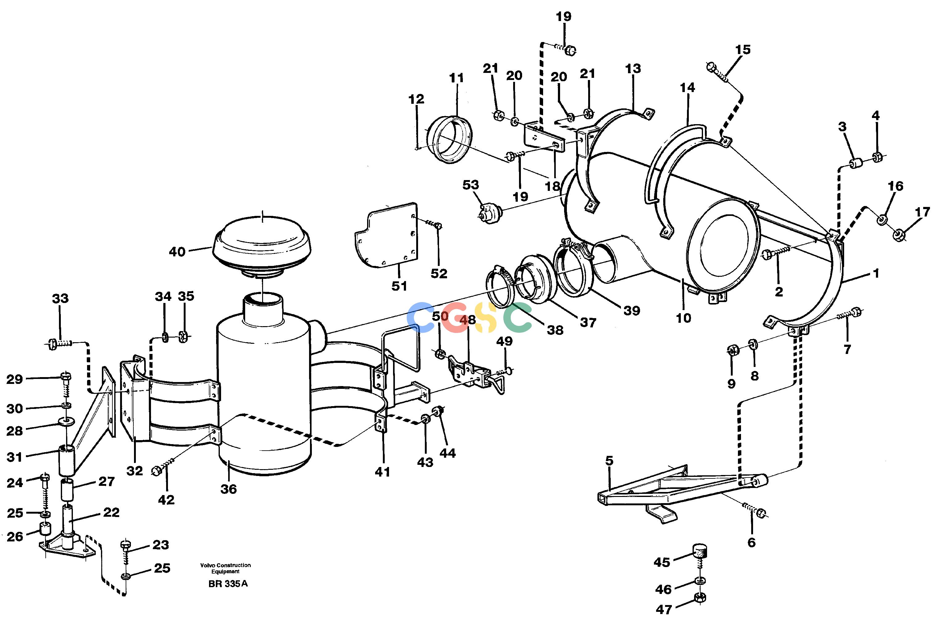 沃尔沃零件查询A40 Oil bath air filter with fitting partsSER NO 1201-, SER NO USA 60101- NoneNone93060Autodata Volvo online
