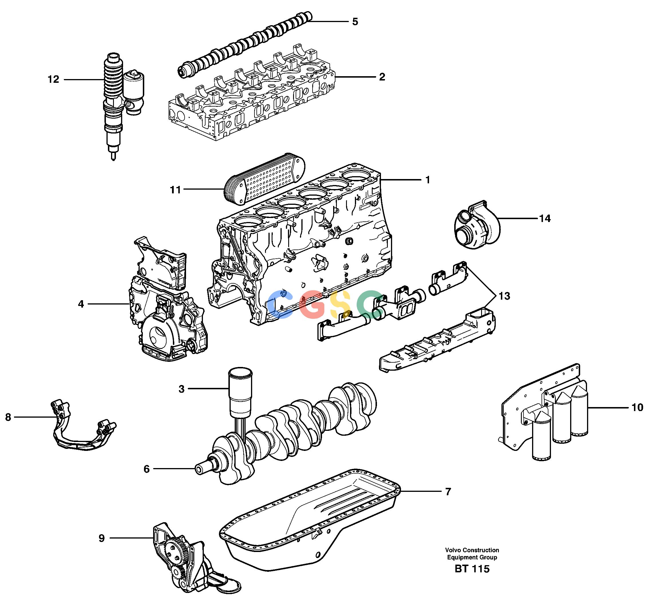 沃尔沃零件查询T450D EngineNone NoneNoneNoneAutodata Volvo online