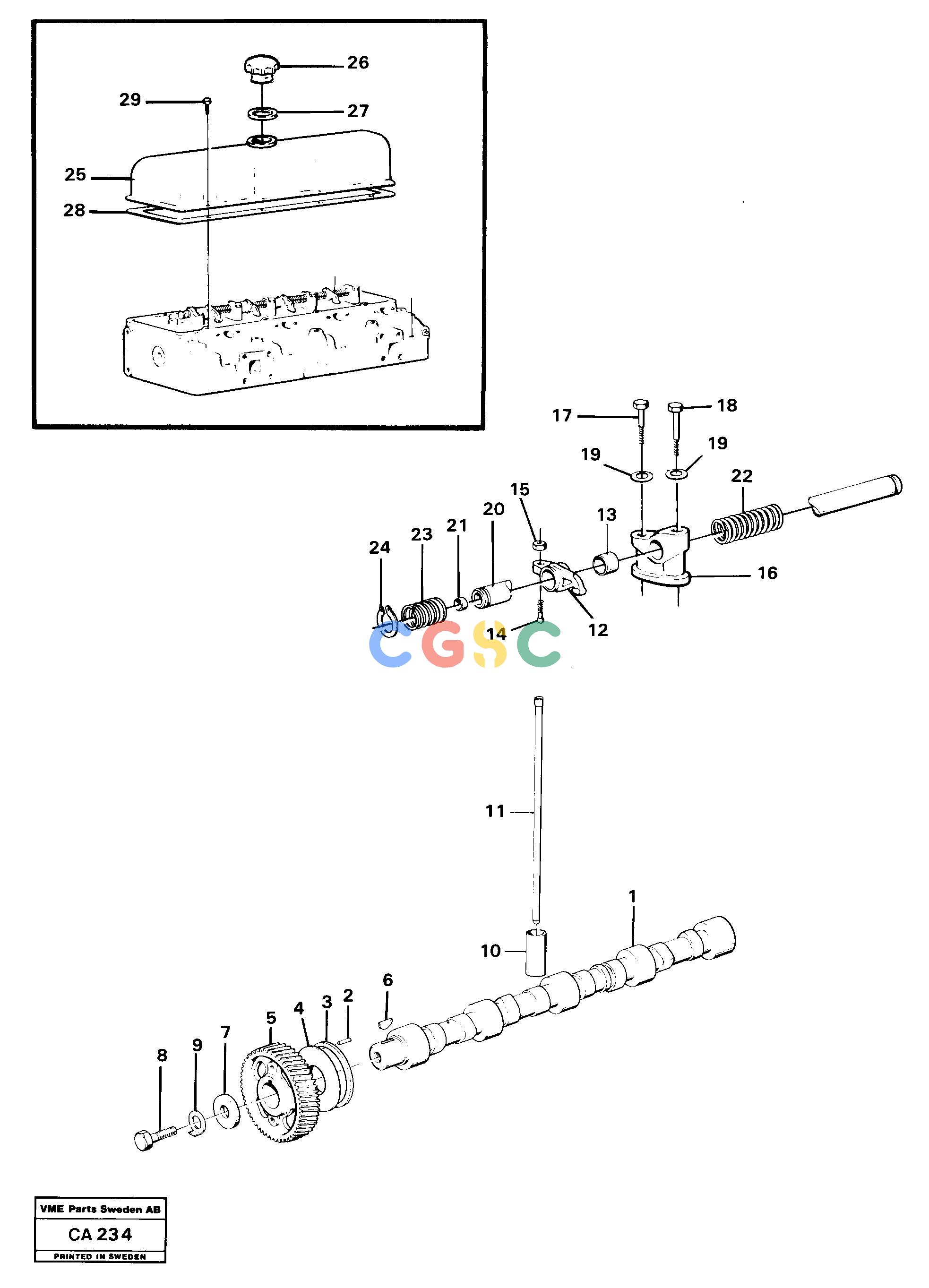 沃尔沃零件查询6300 Valve mechanism6300 NoneNoneNoneAutodata Volvo online