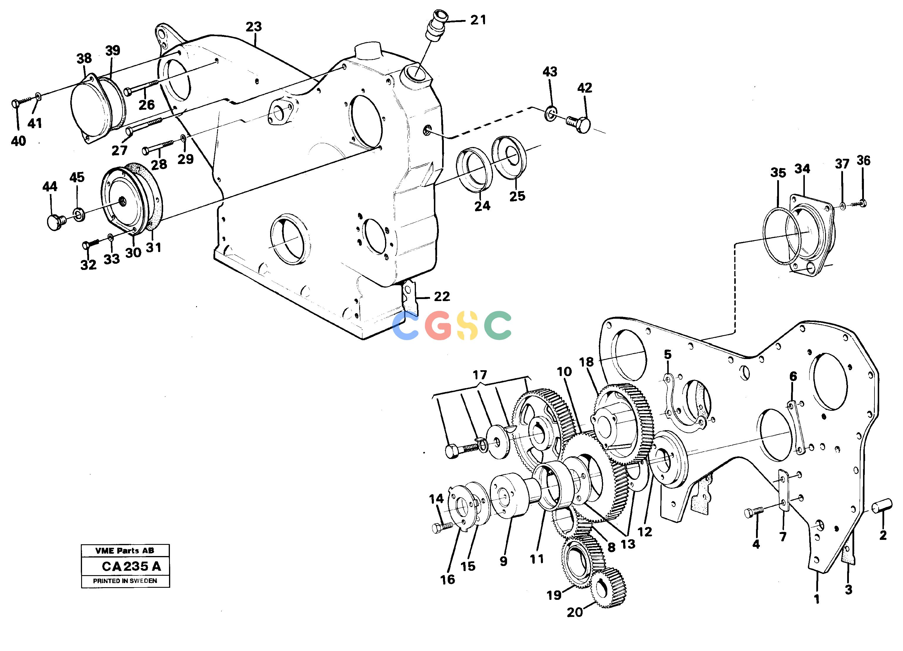 沃尔沃零件查询6300 Timing gear casing and gears6300 NoneNoneNoneAutodata Volvo online