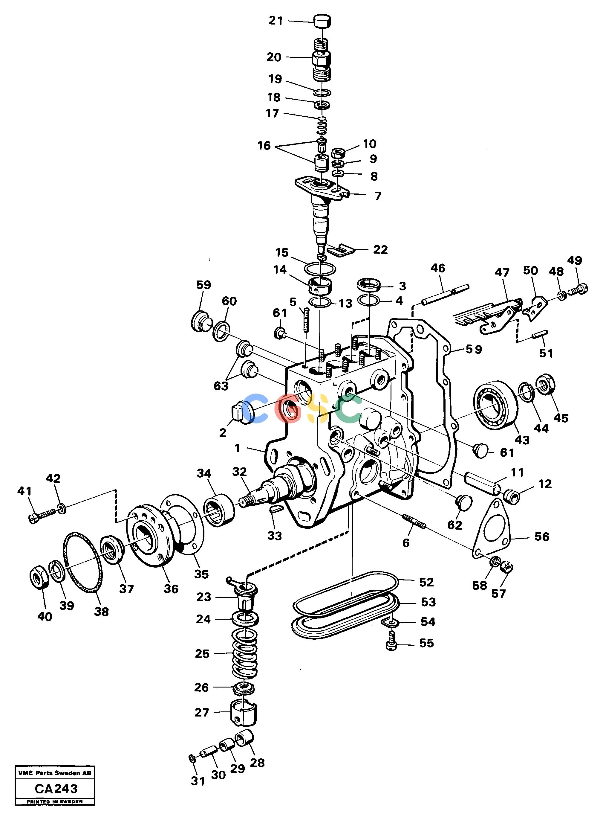 沃尔沃零件查询6300 Injection pump6300 NoneNoneENG - 72225Autodata Volvo online