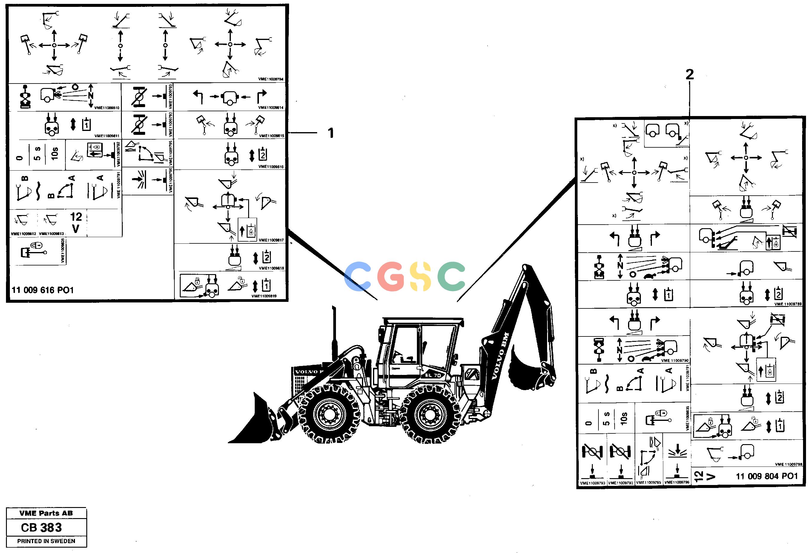 沃尔沃零件查询EL70C VOLVO BM Product identification plateVOLVO BM EL70C NoneNoneNoneAutodata Volvo online