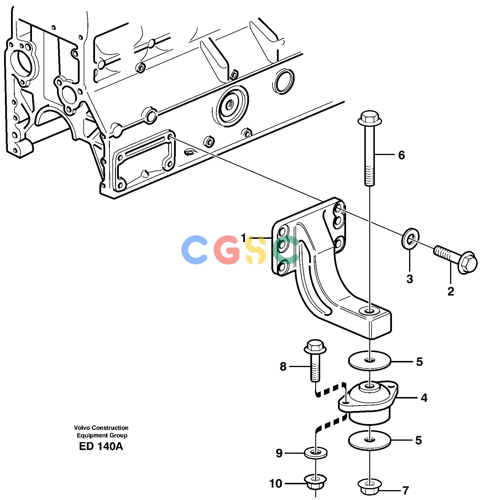 沃尔沃零件查询L90D Engine mountingNone NoneNoneNoneAutodata Volvo online
