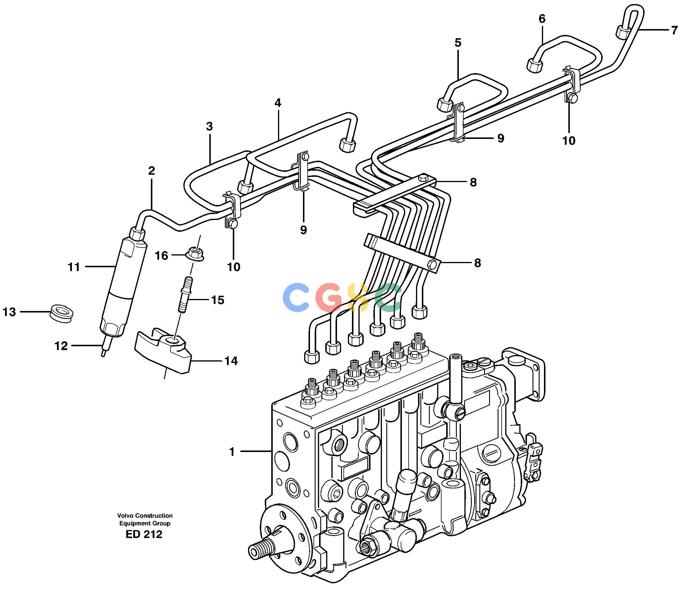 沃尔沃零件查询L90D Fuel lines, injectorsNone NoneNoneNoneAutodata Volvo online