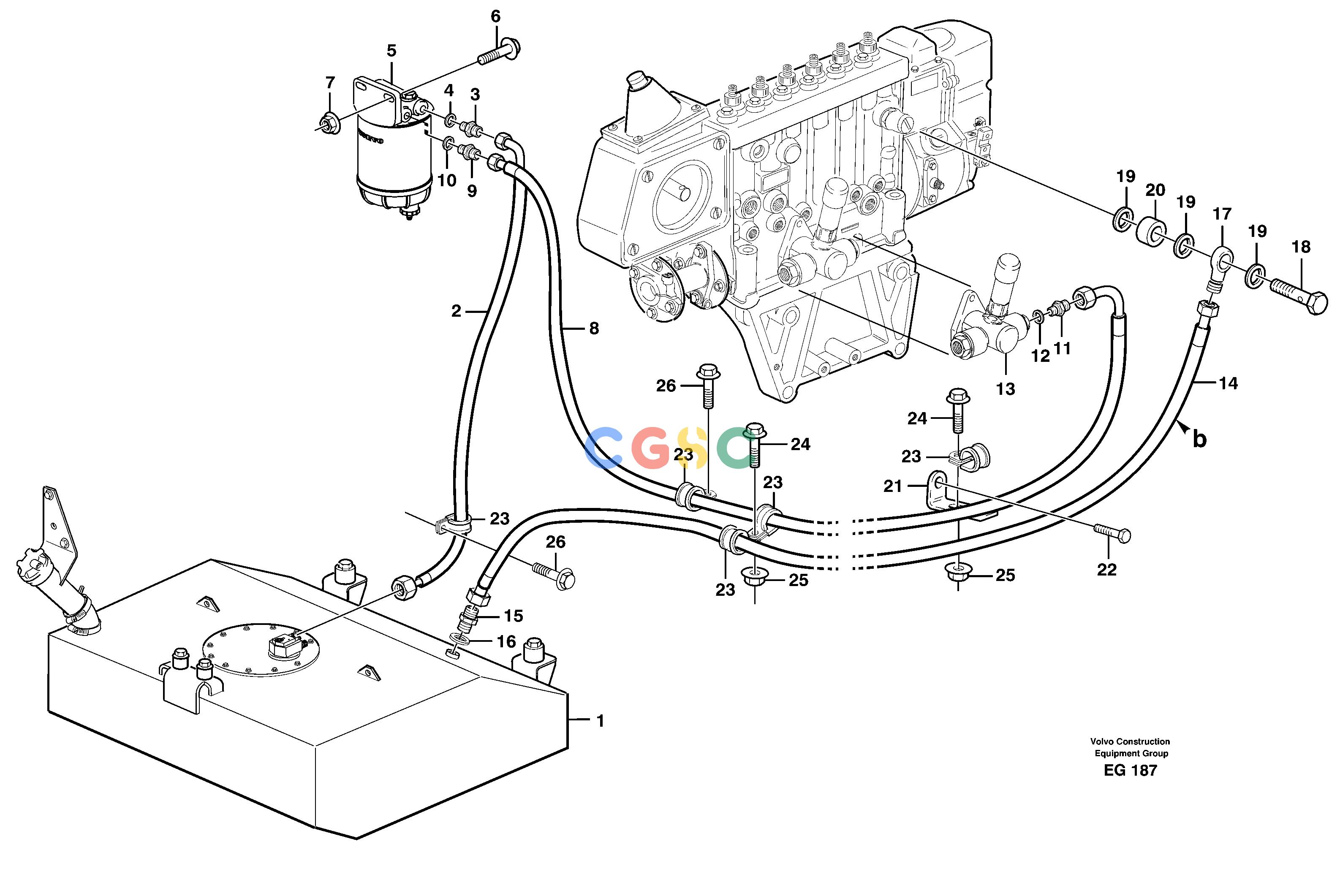 沃尔沃零件查询L180D Fuel pipes, fuel tank - injection pumpNone NoneNoneNoneAutodata Volvo online