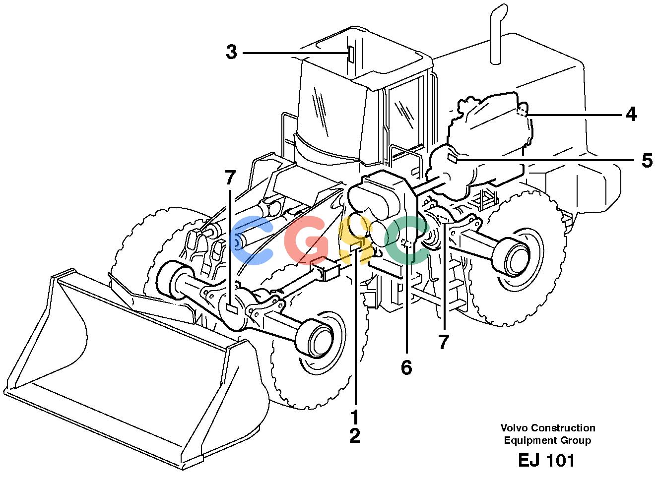 沃尔沃零件查询L330D Product identification plateNone NoneNoneNoneAutodata Volvo online