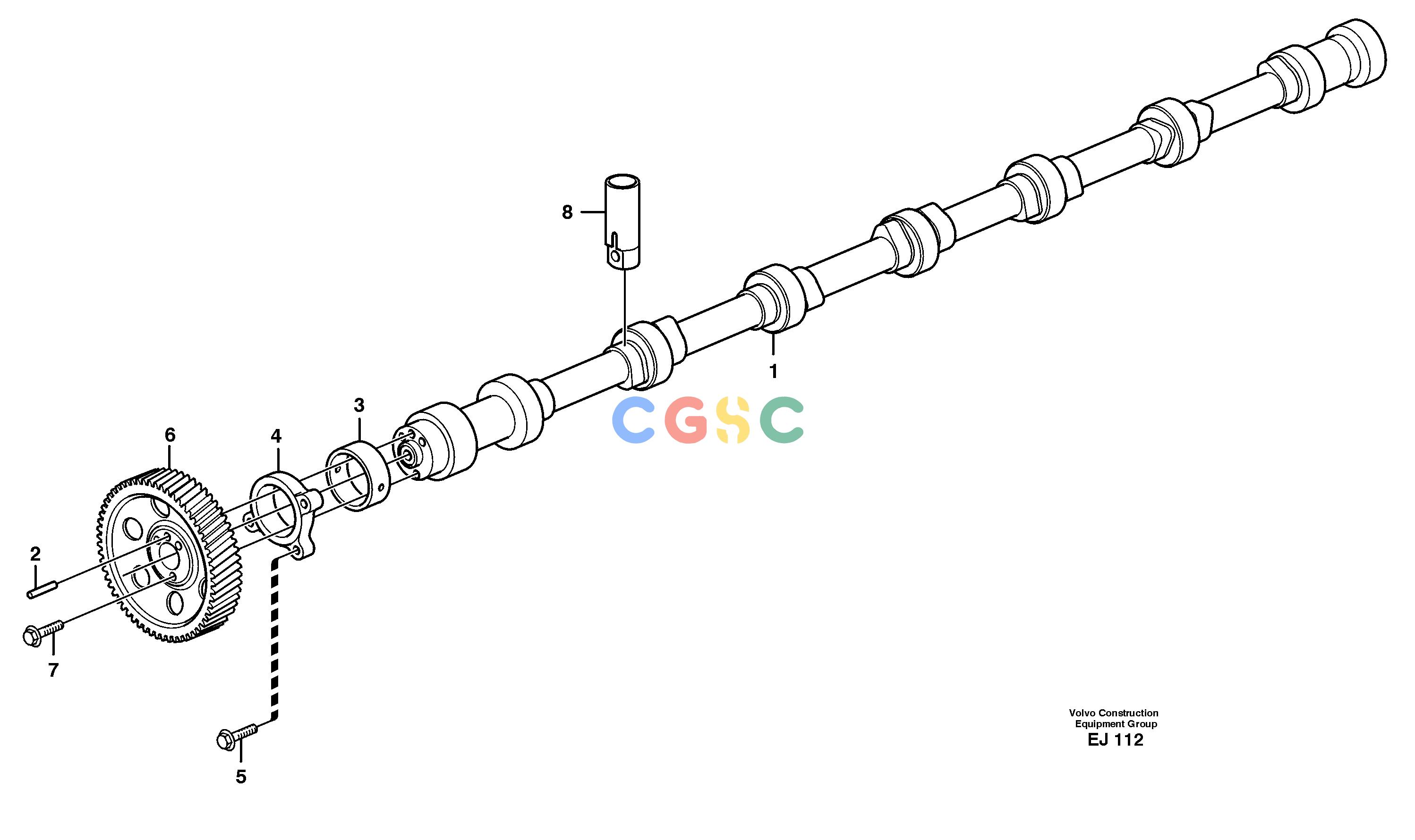 沃尔沃零件查询L330D CamshaftNone NoneNoneNoneAutodata Volvo online