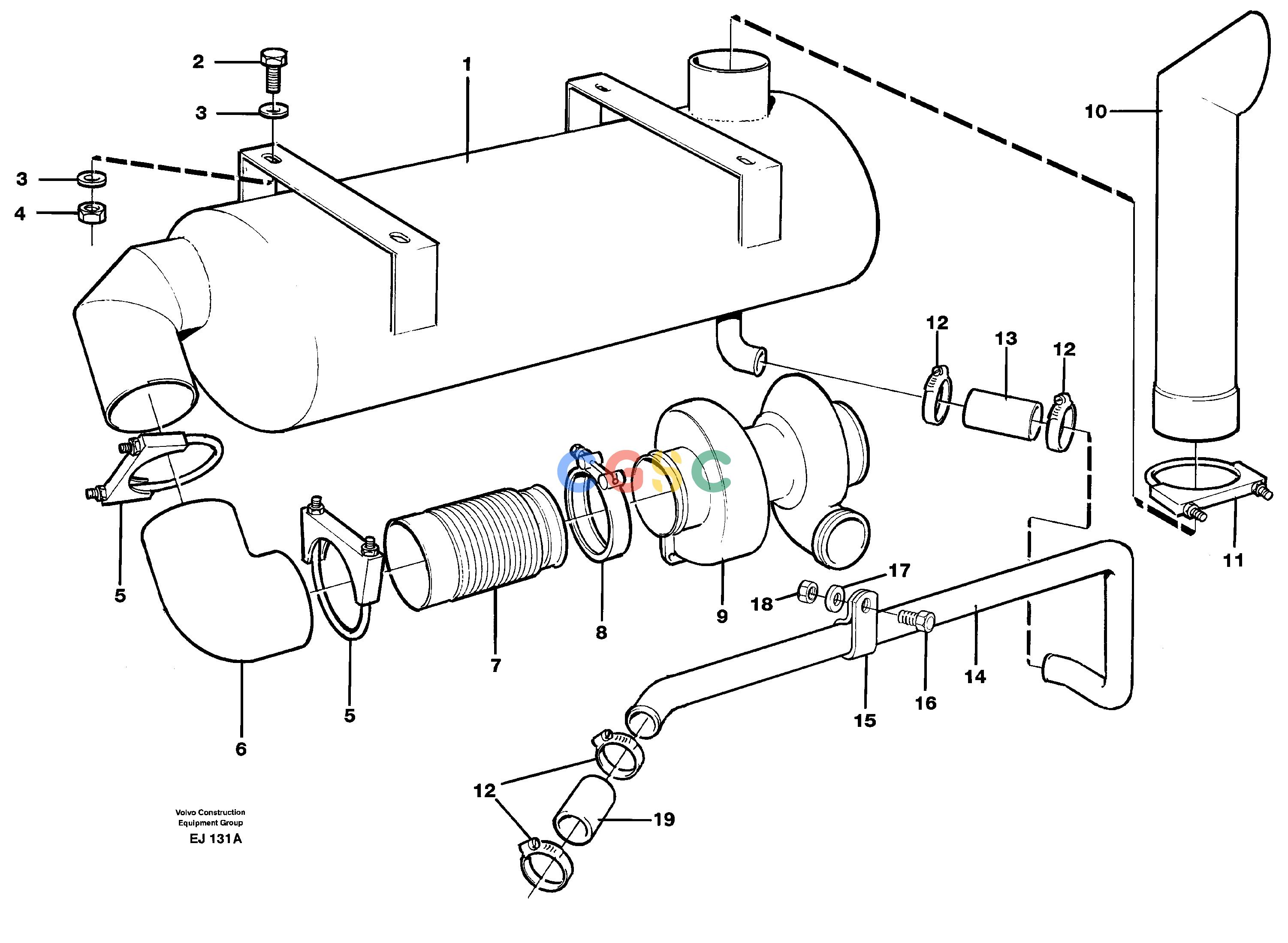 沃尔沃零件查询L330D Exhaust systemNone NoneNoneNoneAutodata Volvo online