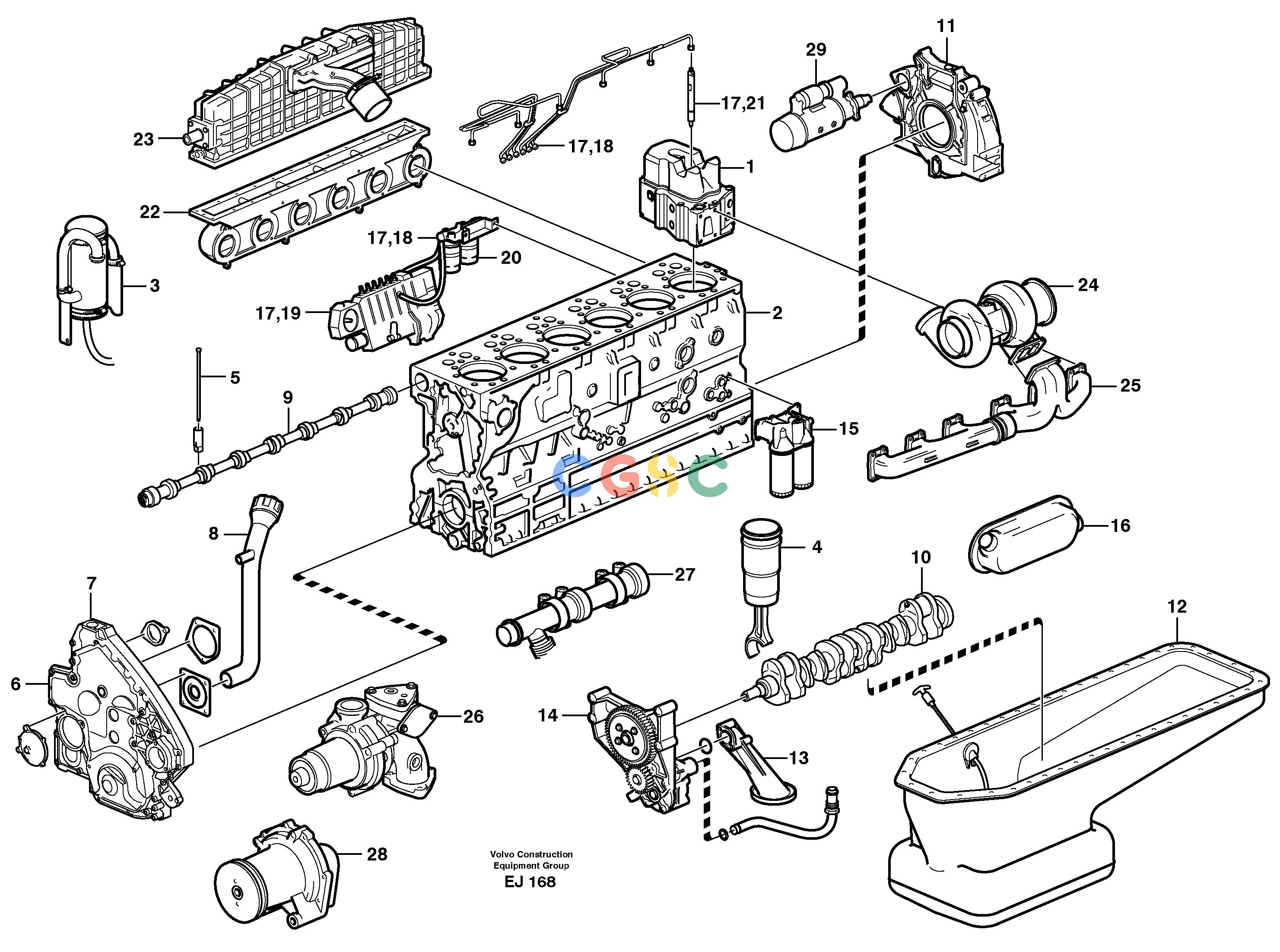 沃尔沃零件查询L330D EngineNone NoneNoneNoneAutodata Volvo online